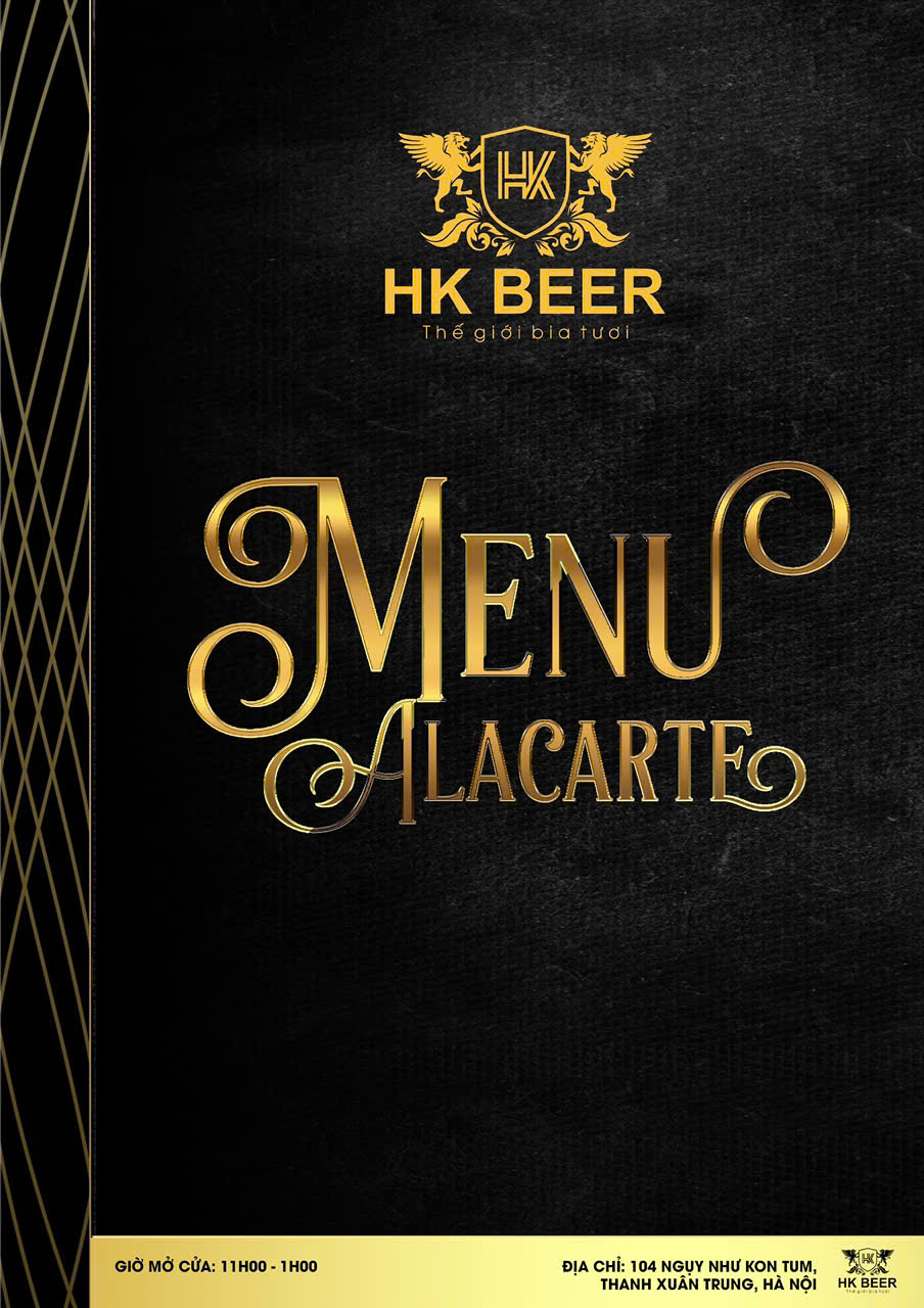 Menu HK Beer - Ngụy Như Kon Tum 1