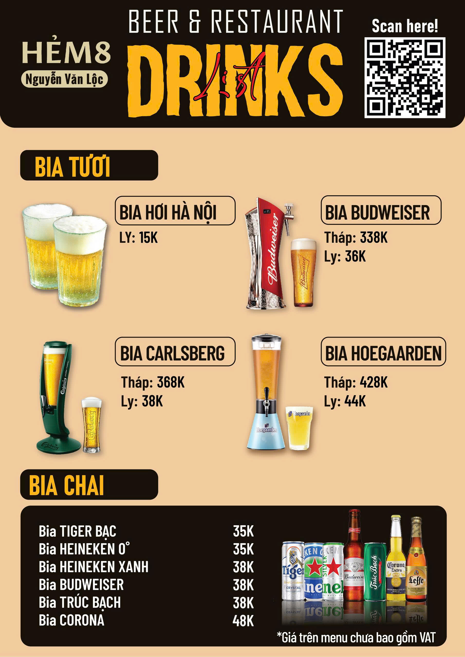 Menu Hẻm 8 - Nguyễn Văn Lộc 4