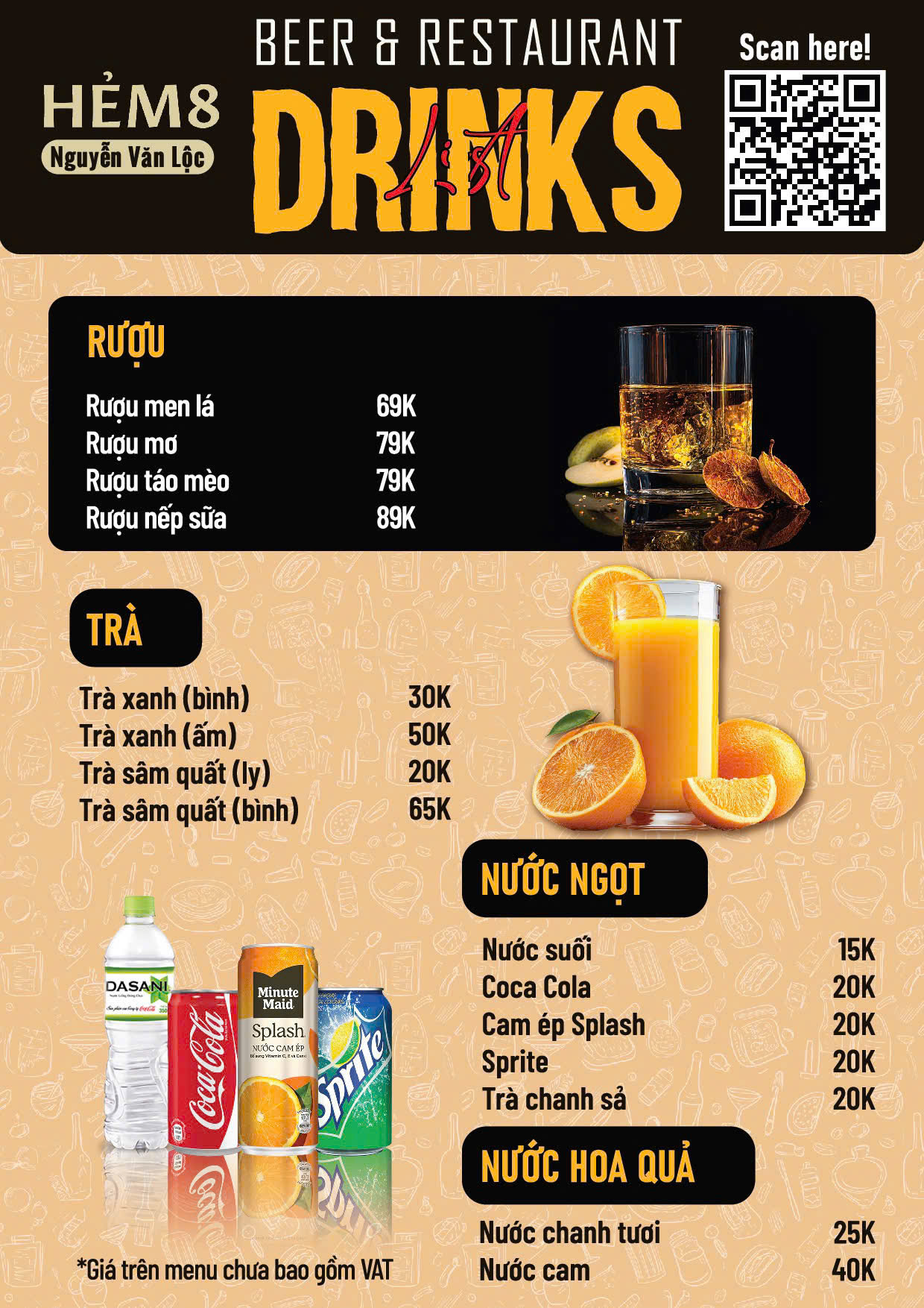 Menu Hẻm 8 - Nguyễn Văn Lộc 4