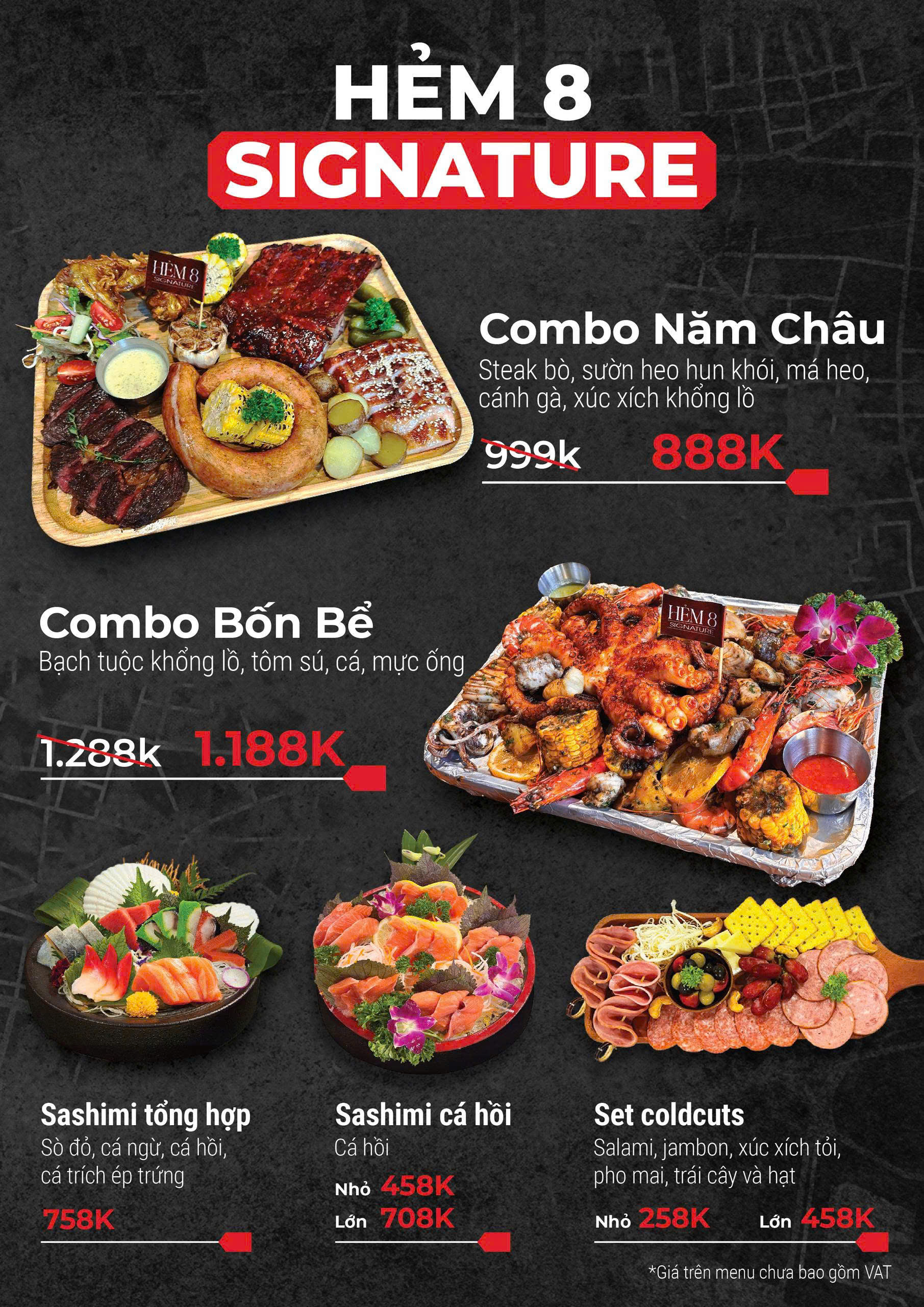 Menu Hẻm 8 - Nguyễn Xuân Khoát 1 