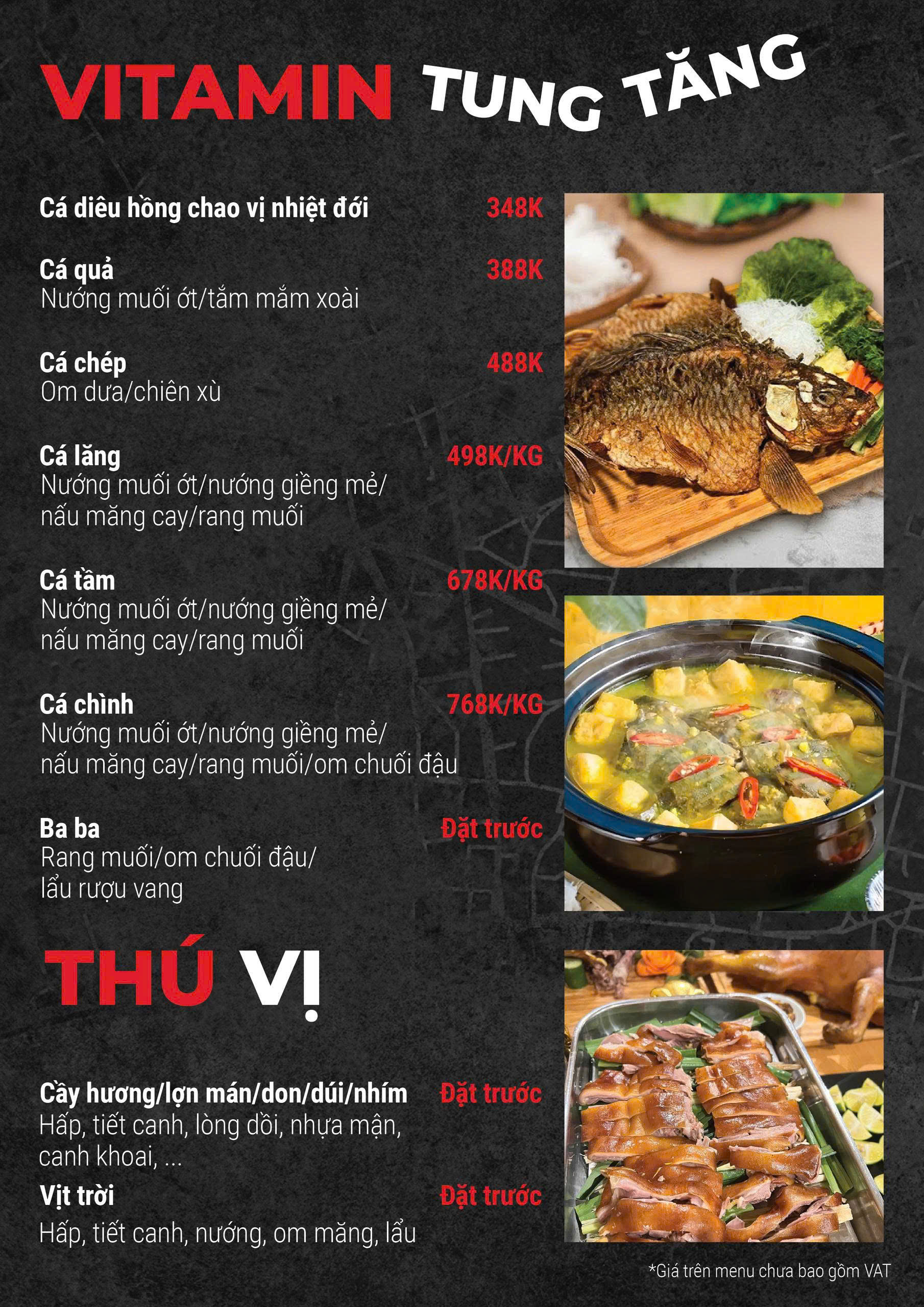 Menu Hẻm 8 - Nguyễn Xuân Khoát 5 