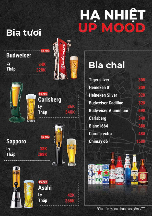 Menu Hẻm 8 - Nguyễn Xuân Khoát 2