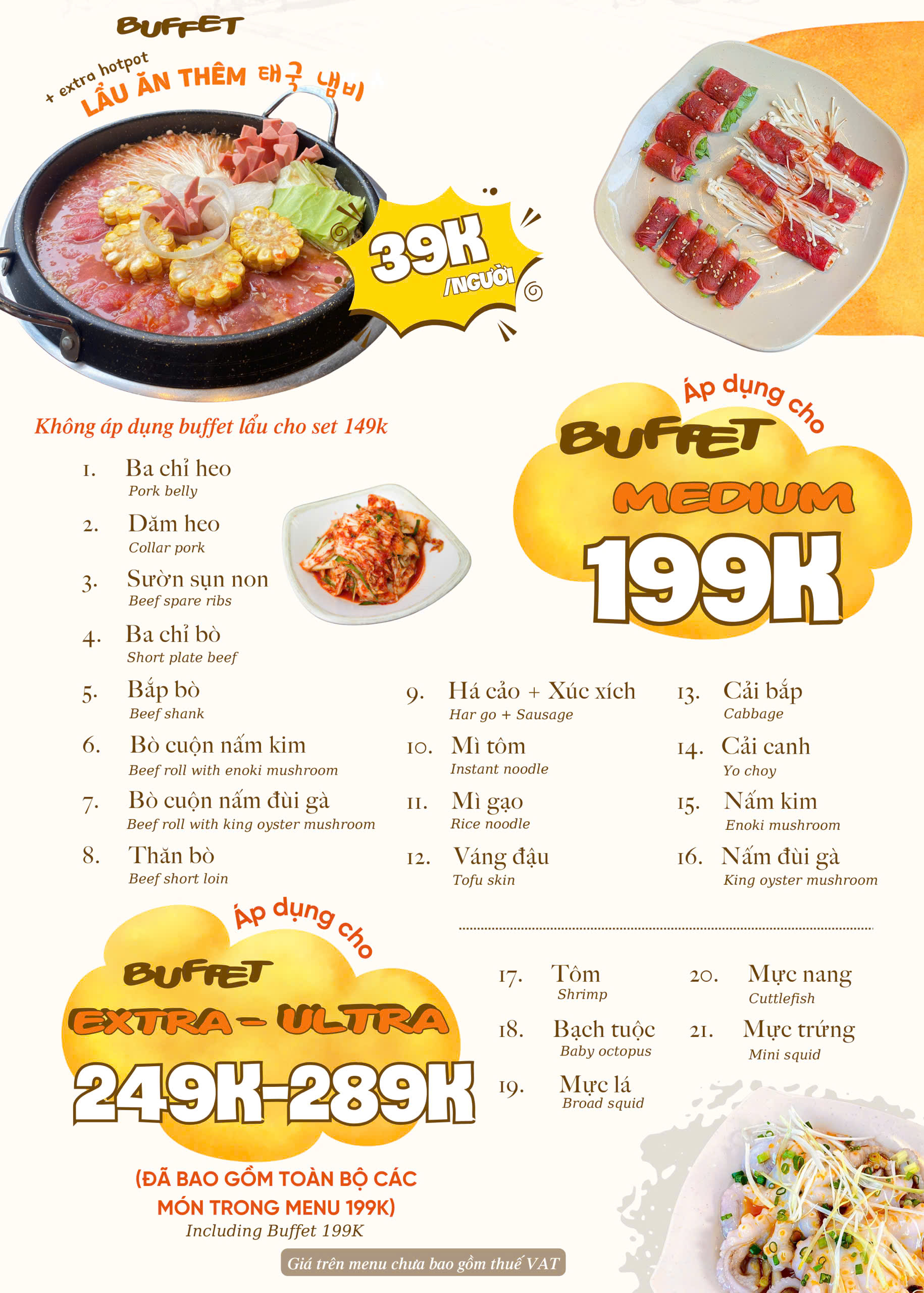 Menu Hugo BBQ - Phùng Khoang  6 