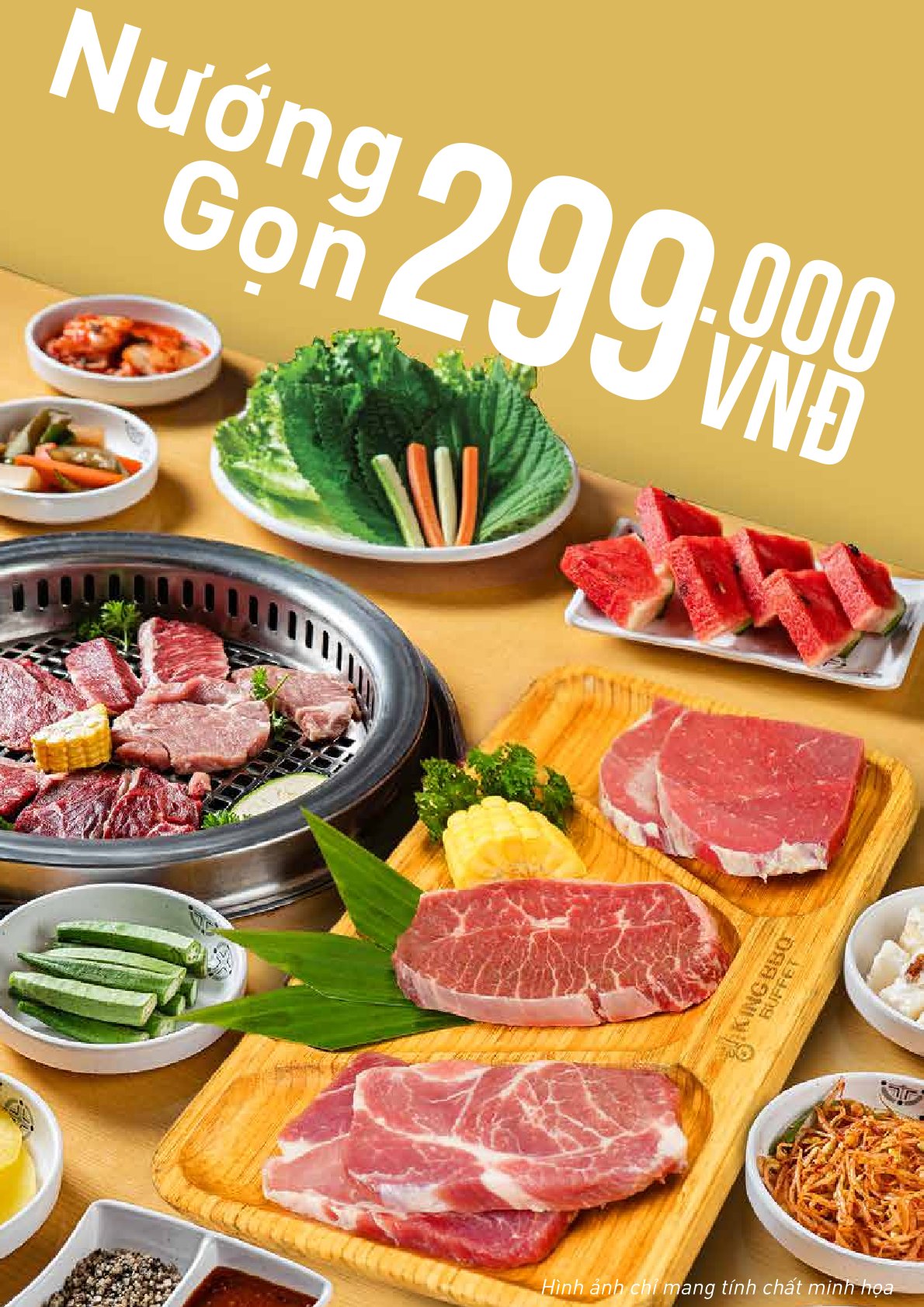 Menu King BBQ Buffet - Crescent Mall 2 