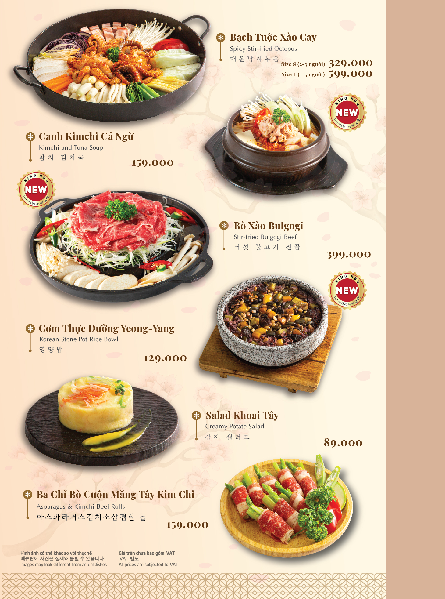 Menu King BBQ Deli – Vincom Bà Triệu 3