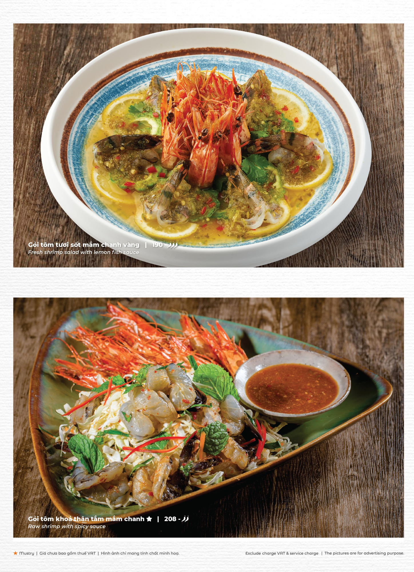 Menu Bếp Thái Koh Yam - 34A Quang Trung 8 