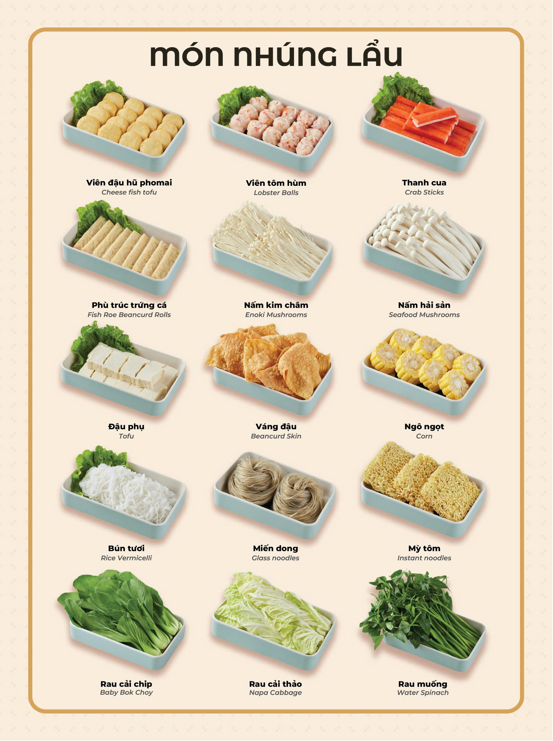 Menu Bếp Thái Koh Yam - 34A Quang Trung 2 