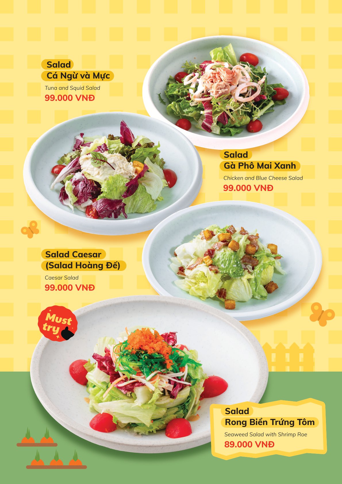 Menu Kuma Pizza - Aeon Xuân Thủy 4 
