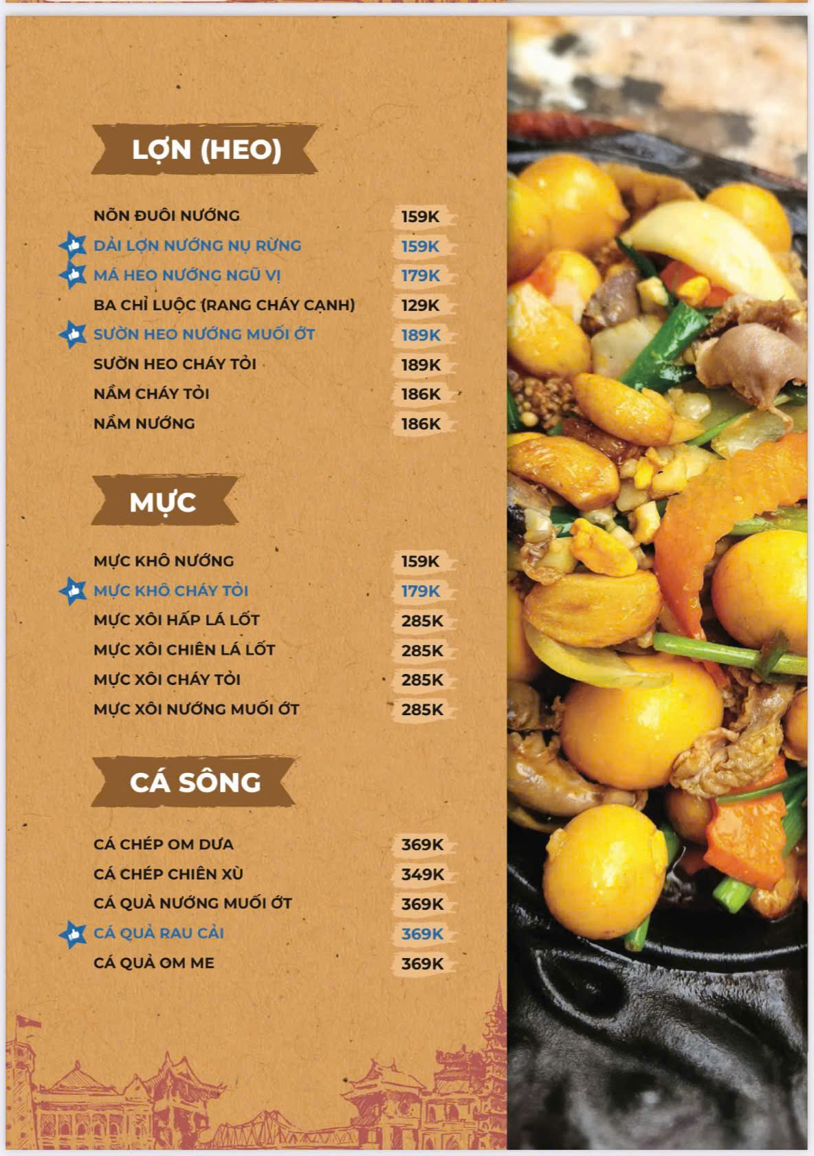 Menu Lẩu Sơn Tùng - Trần Đại Nghĩa 3