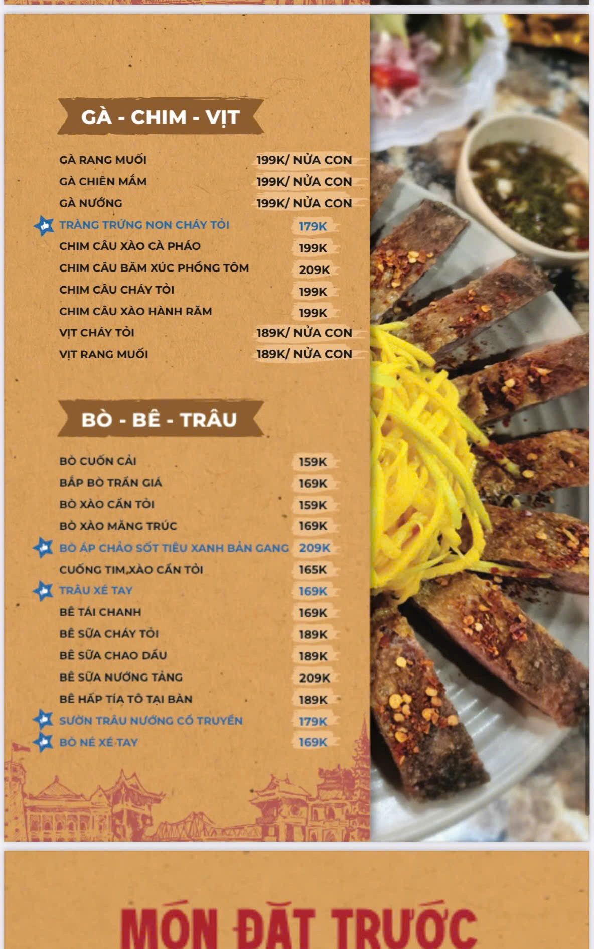 Menu Lẩu Sơn Tùng - Trần Đại Nghĩa 4