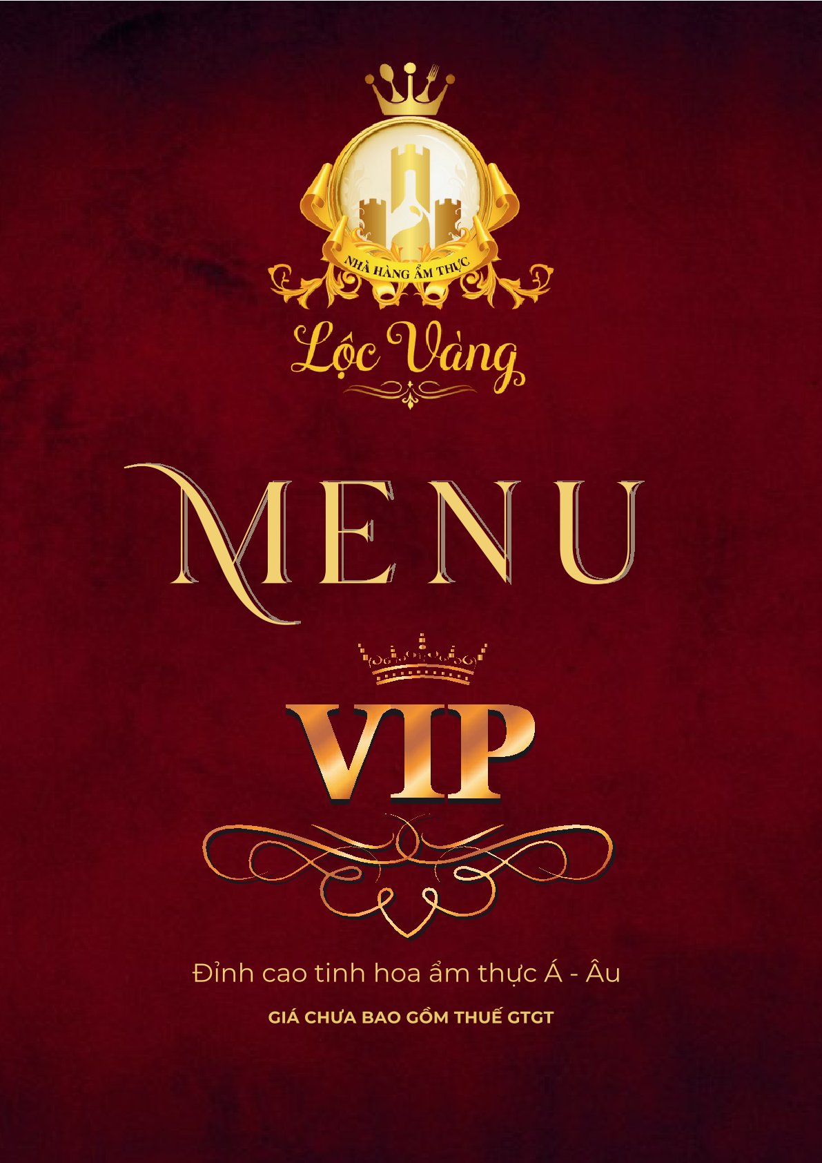 Menu Nhà hàng Lộc Vàng - Bông Sao 1