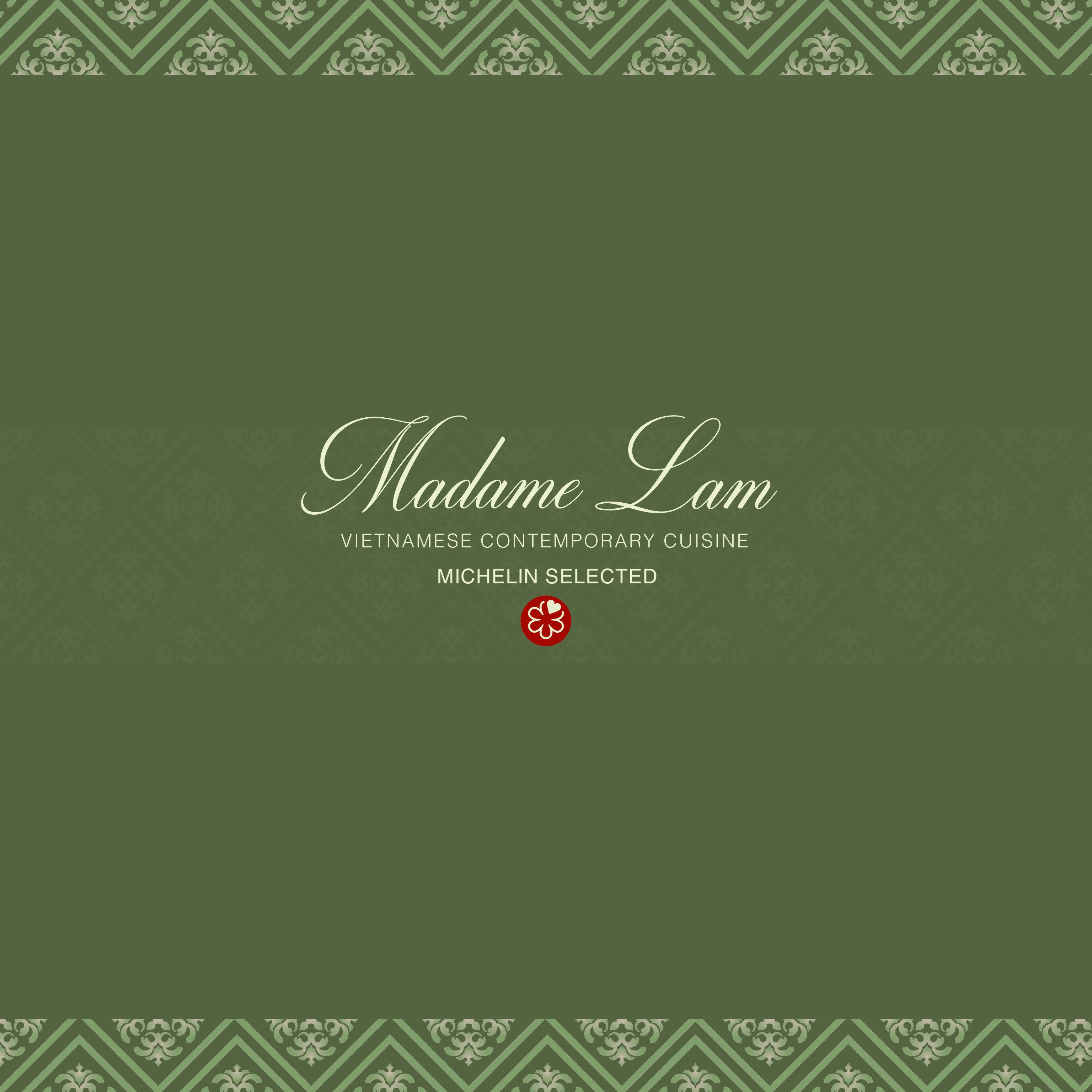 Menu Madame Lam - Trần Ngọc Diện 1 
