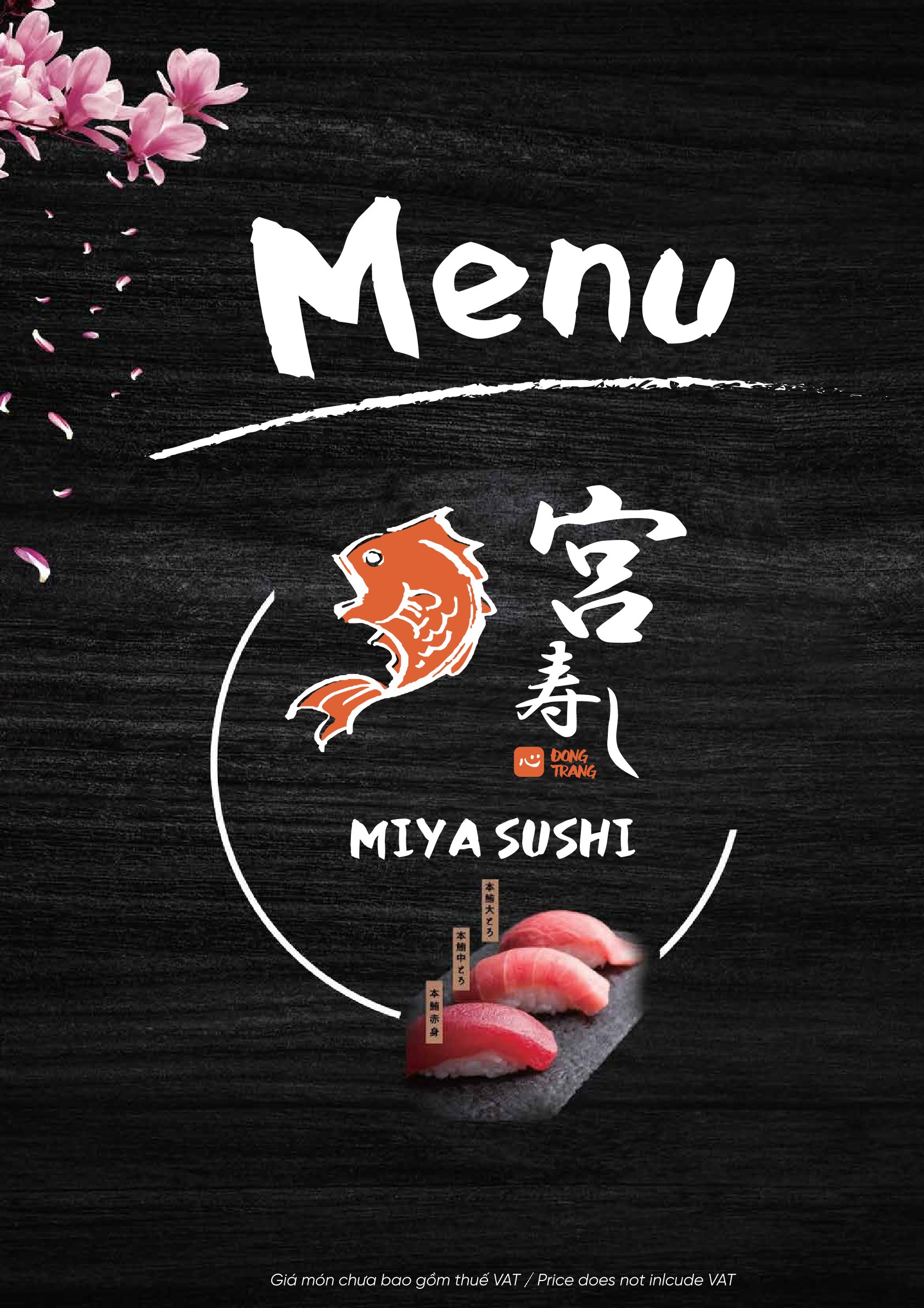 Menu Miya Sushi & BBQ - Nguyễn Trãi 1 