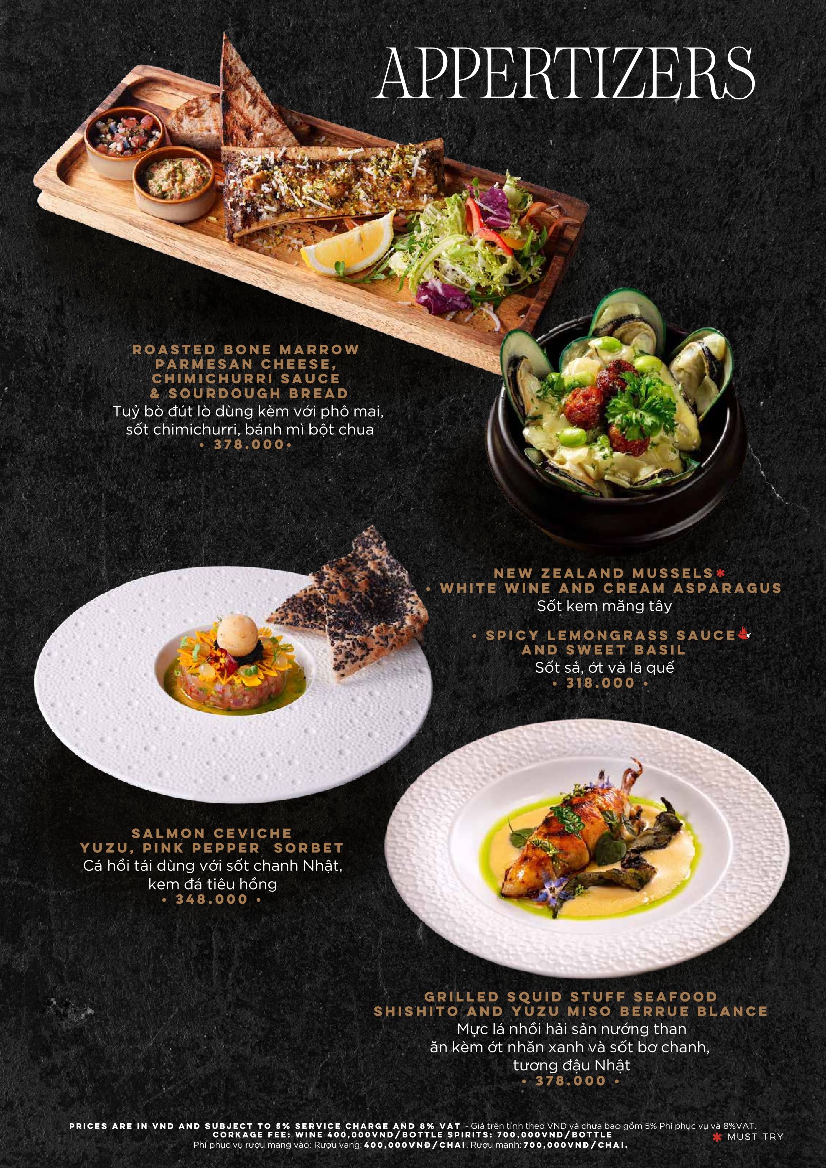 Menu Moo Beef Steak - Ngô Đức Kế 5 