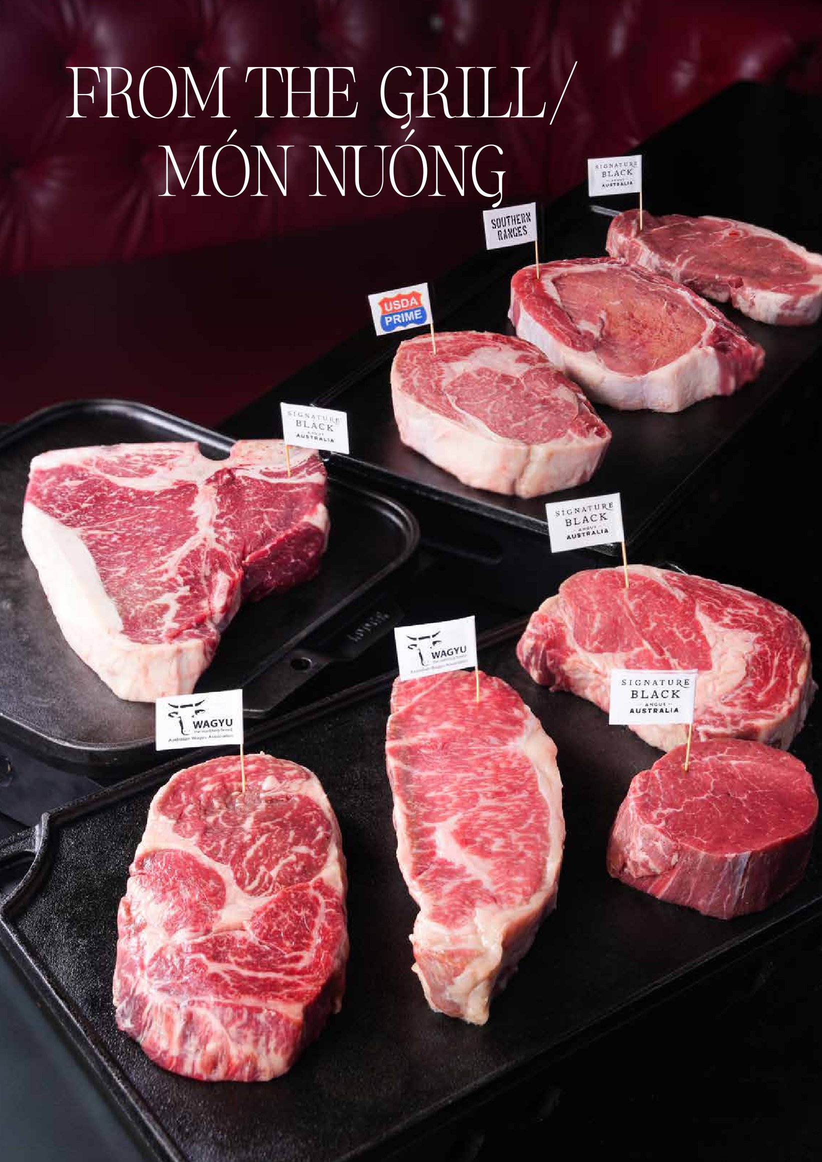 Menu Moo Beef Steak - Ngô Đức Kế 8 