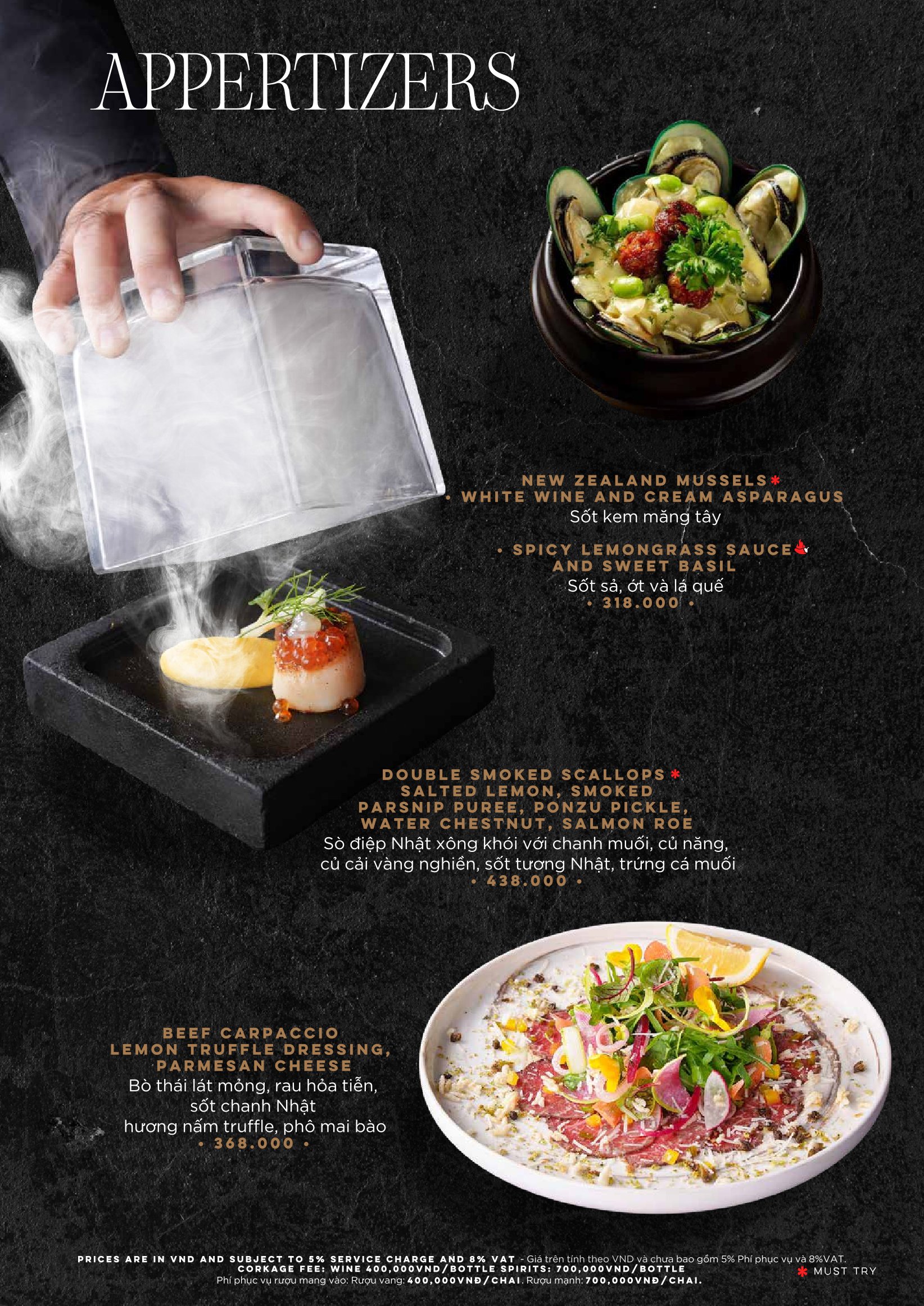 Menu Moo Beef Steak - Ngô Đức Kế 4 