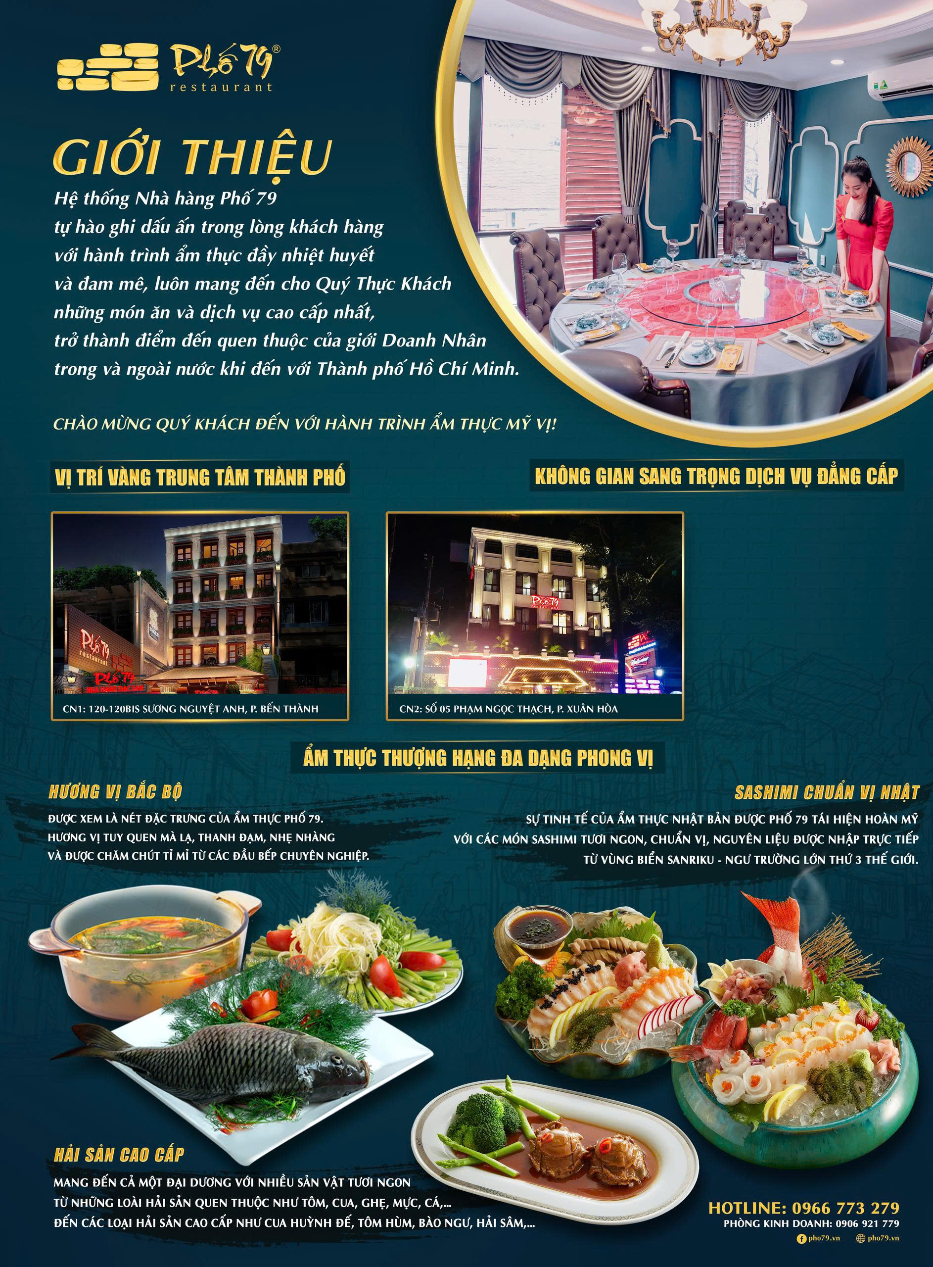 Menu Phố 79 - 120 Sương Nguyệt Ánh 7 