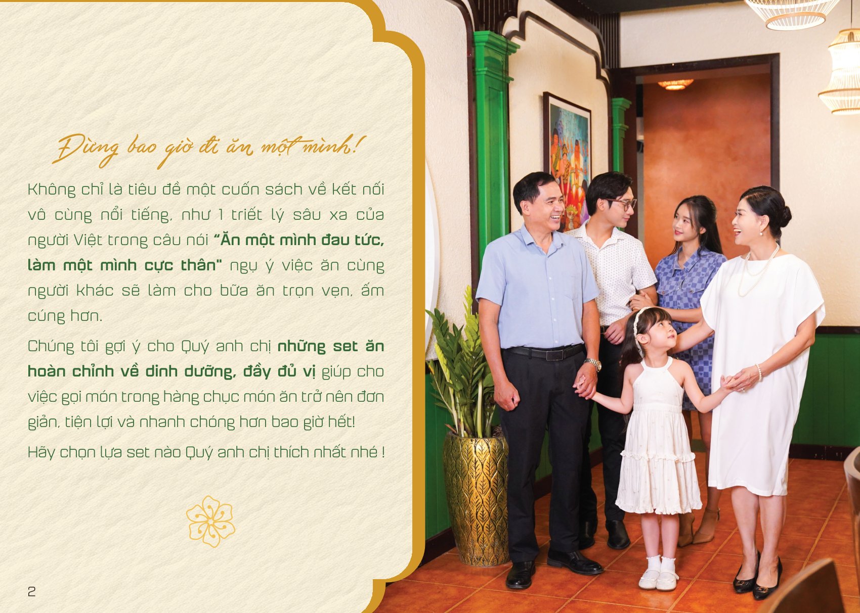 Menu Phương Nam - Chùa Láng 2