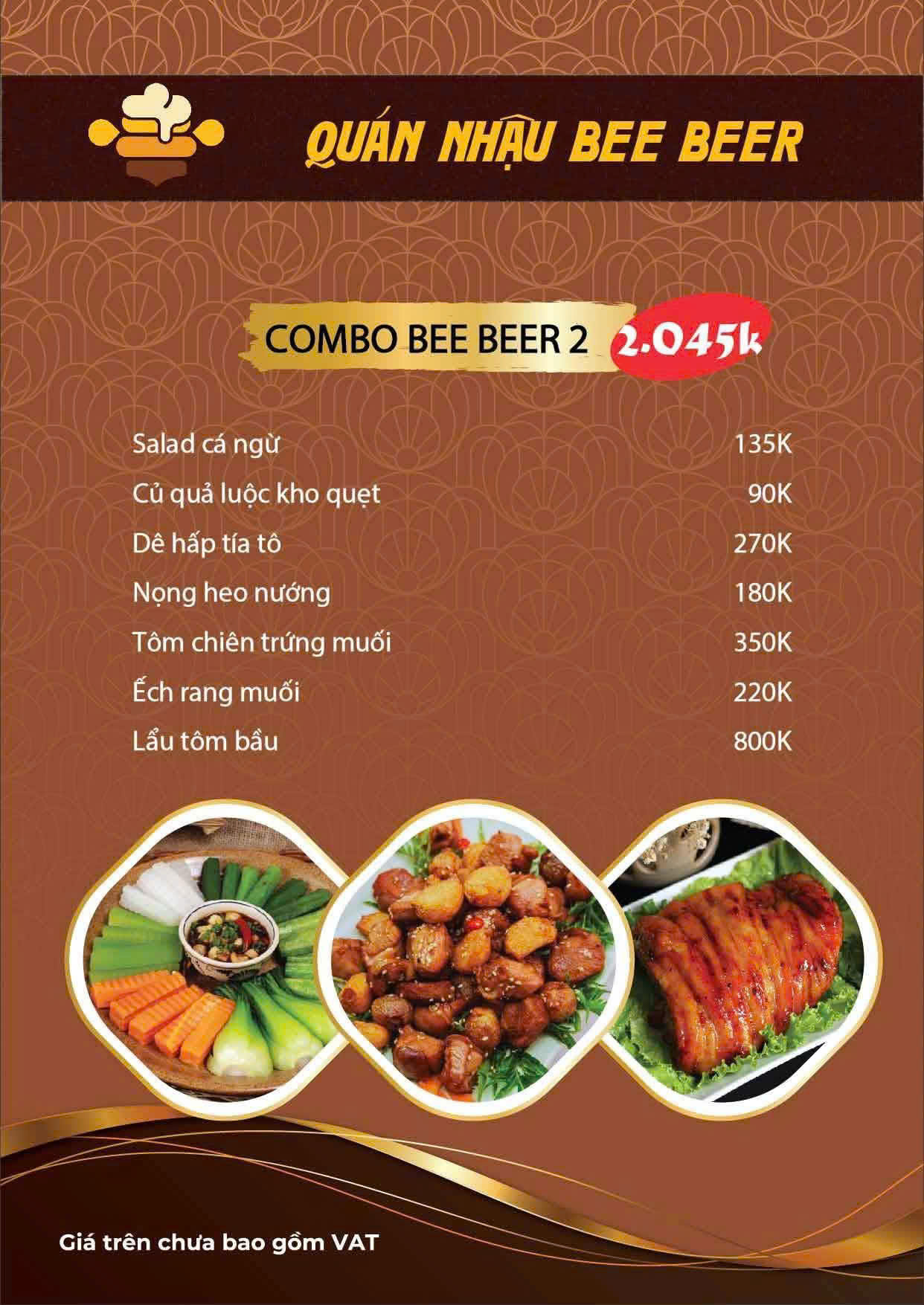 Menu Quán Nhậu Bee Beer (Dê + cũ) 1