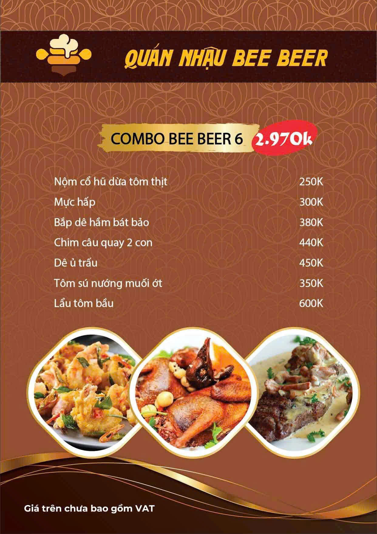Menu Quán Nhậu Bee Beer (Dê + cũ) 5