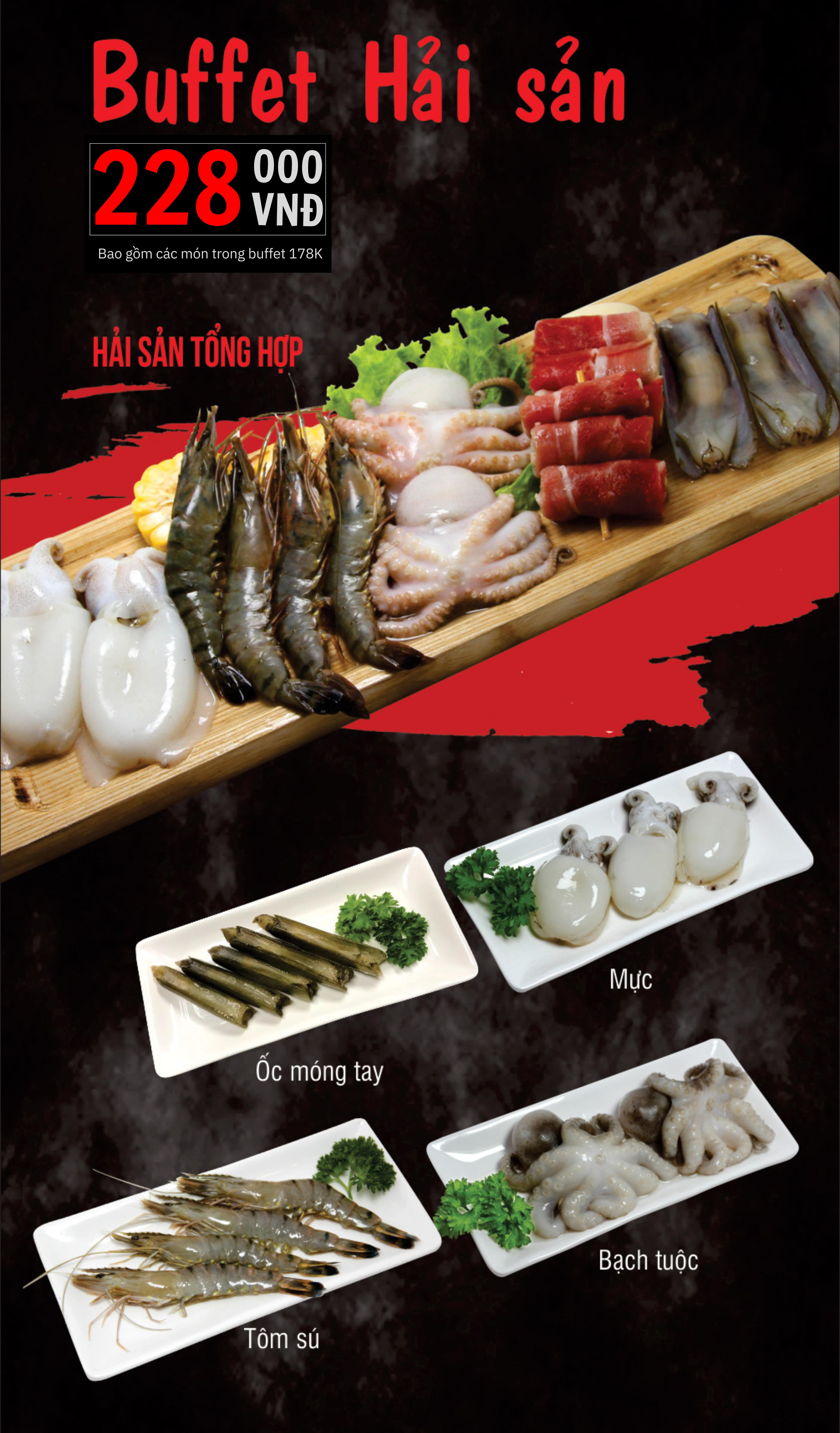 Menu Quán Toọng – Lĩnh Nam 2