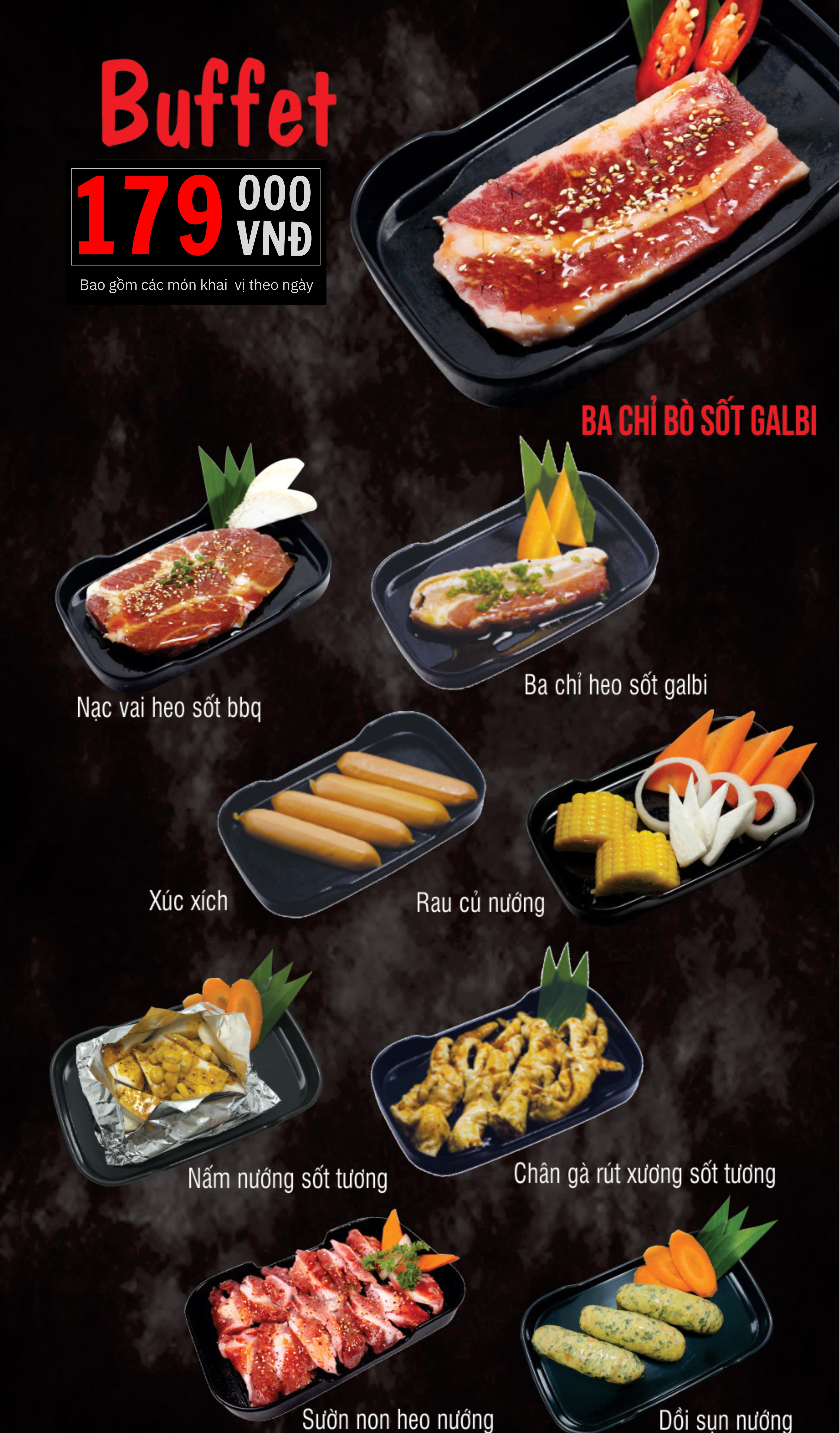 Menu Quán Toọng – Lĩnh Nam 4