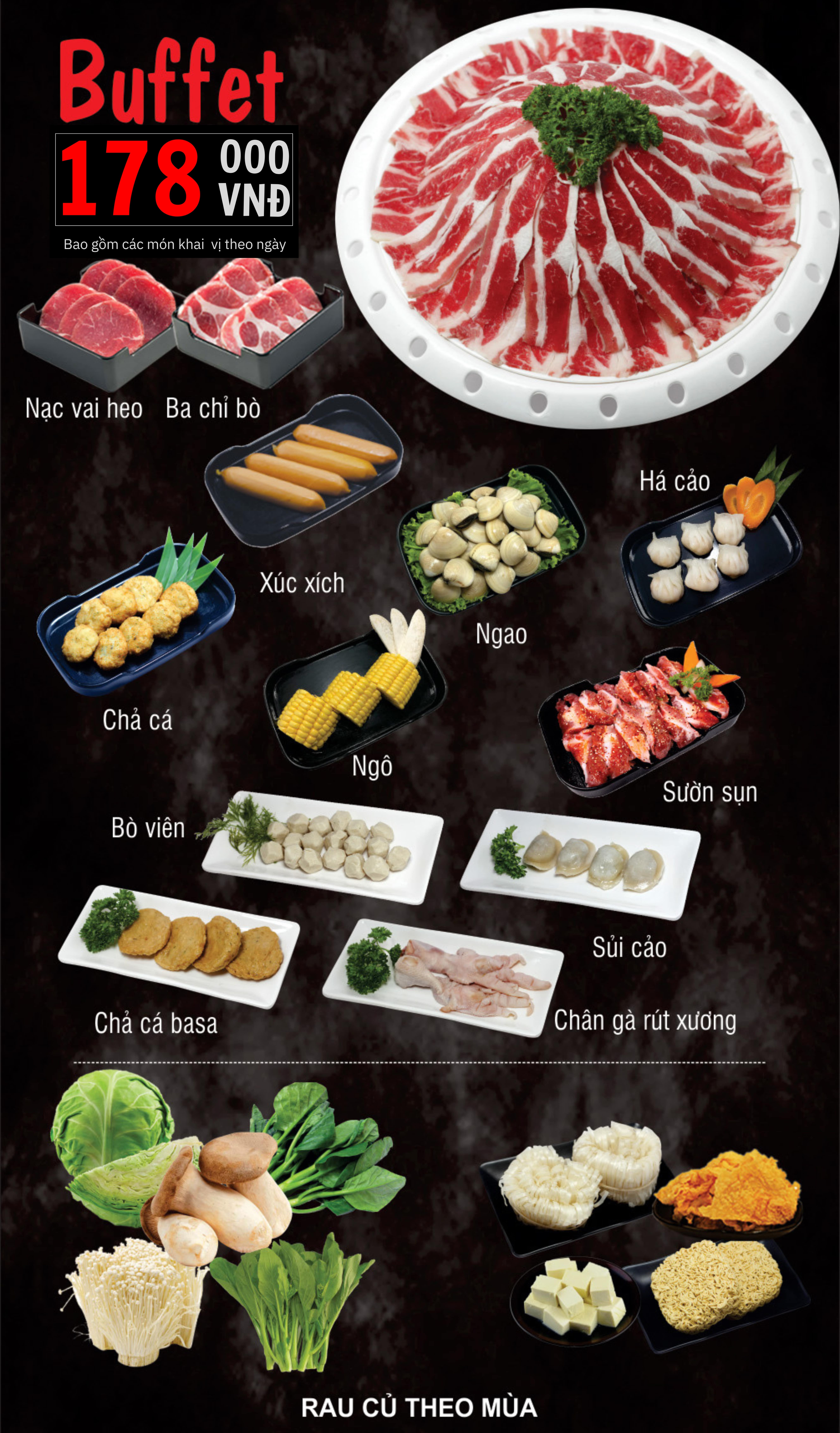 Menu Quán Toọng – Lĩnh Nam 5