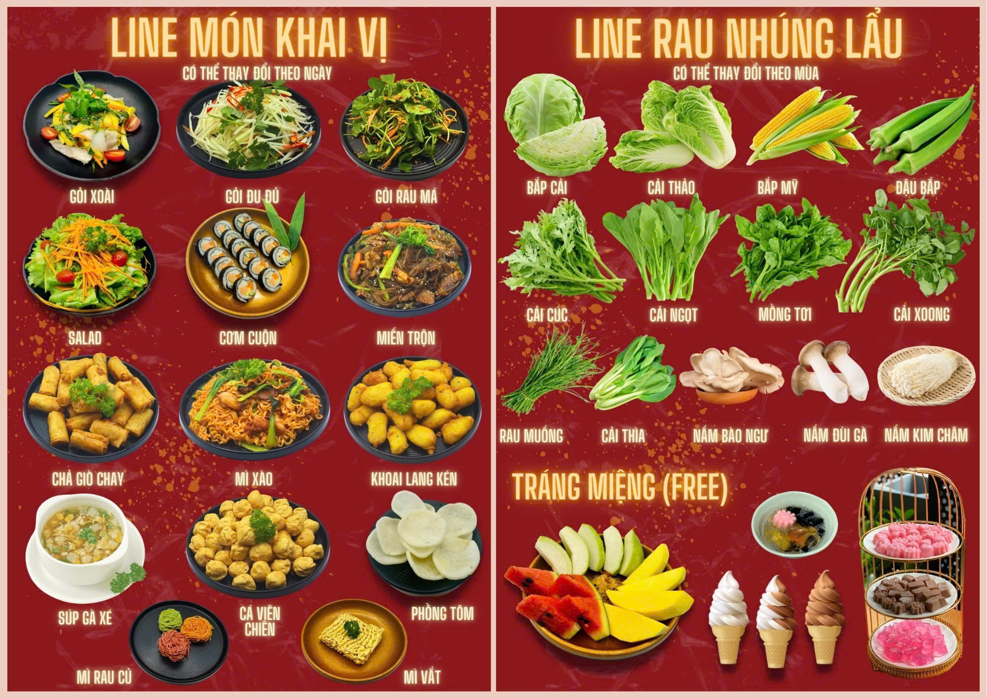 Menu Rakuen Hotpot - Lê Văn Sỹ 2