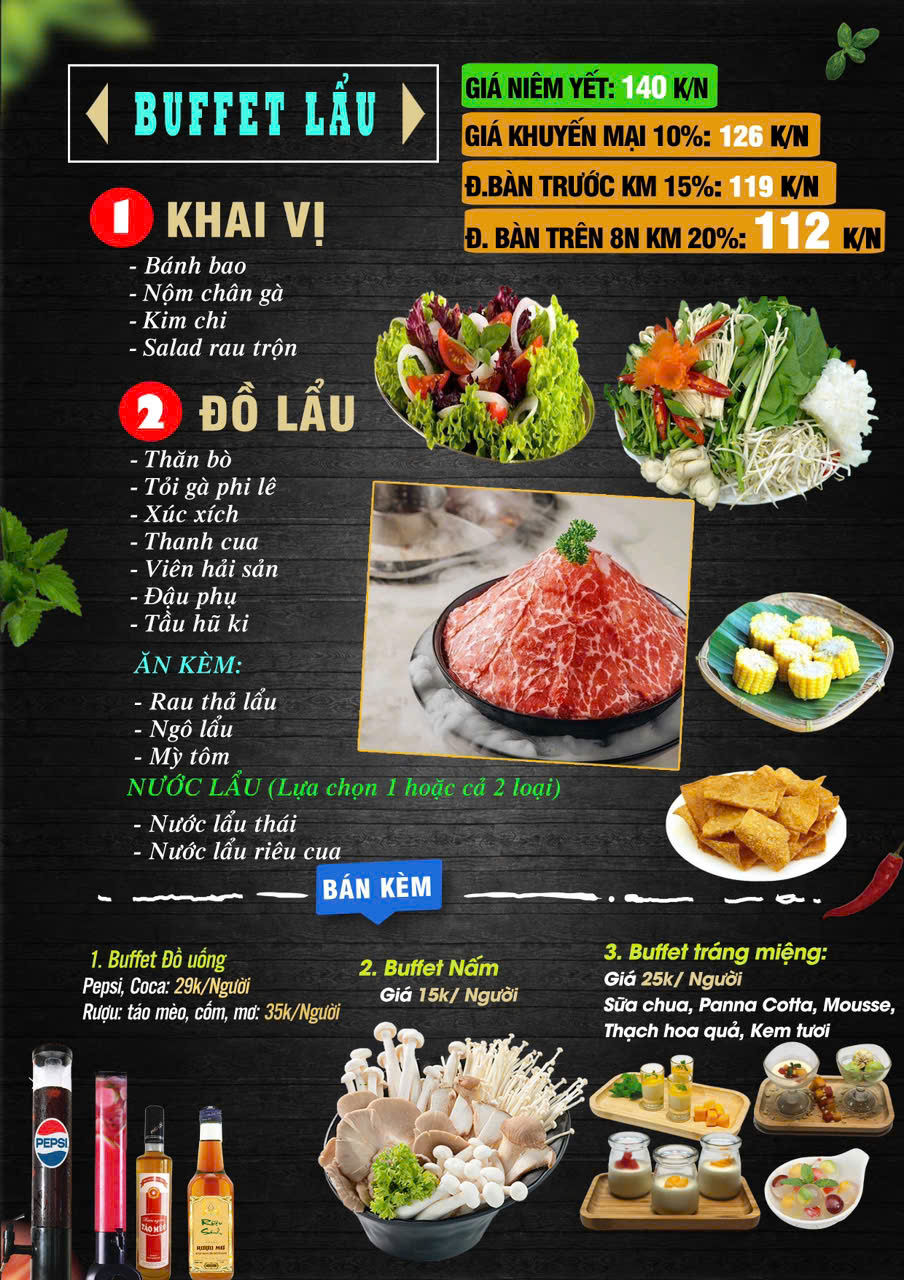 Menu Safodi - Vũ Tông Phan 1