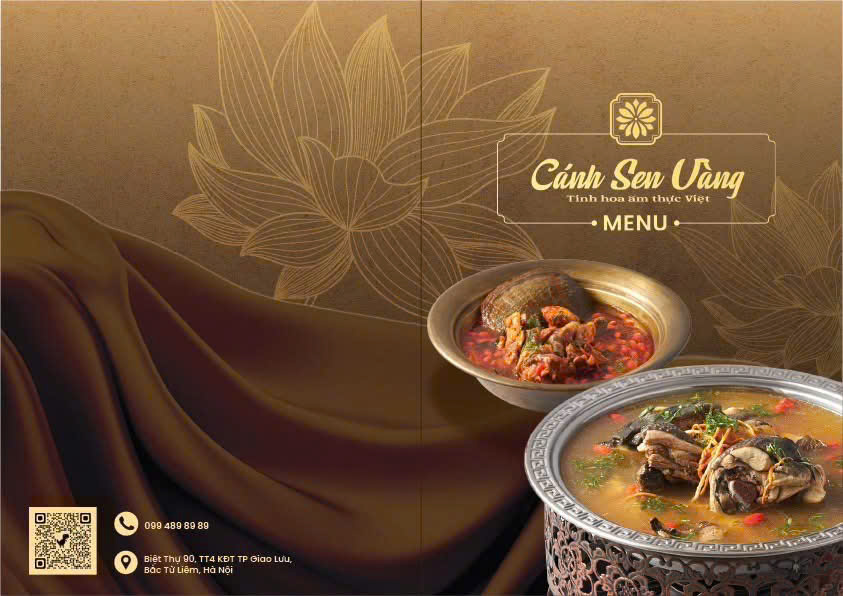 Menu Sen Vàng - KĐT Thành Phố Giao Lưu 1