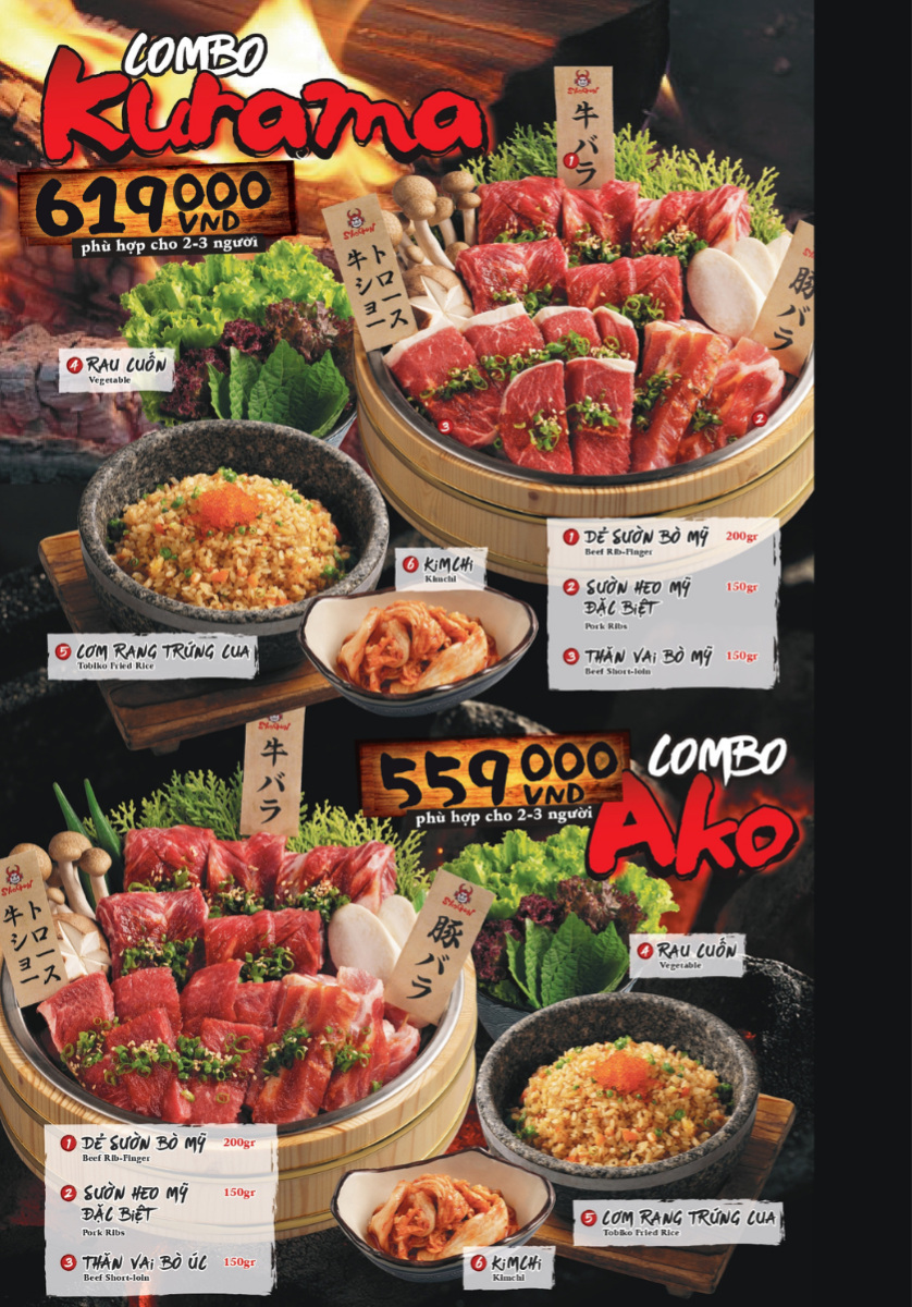 Menu Shogun - Times City 8 