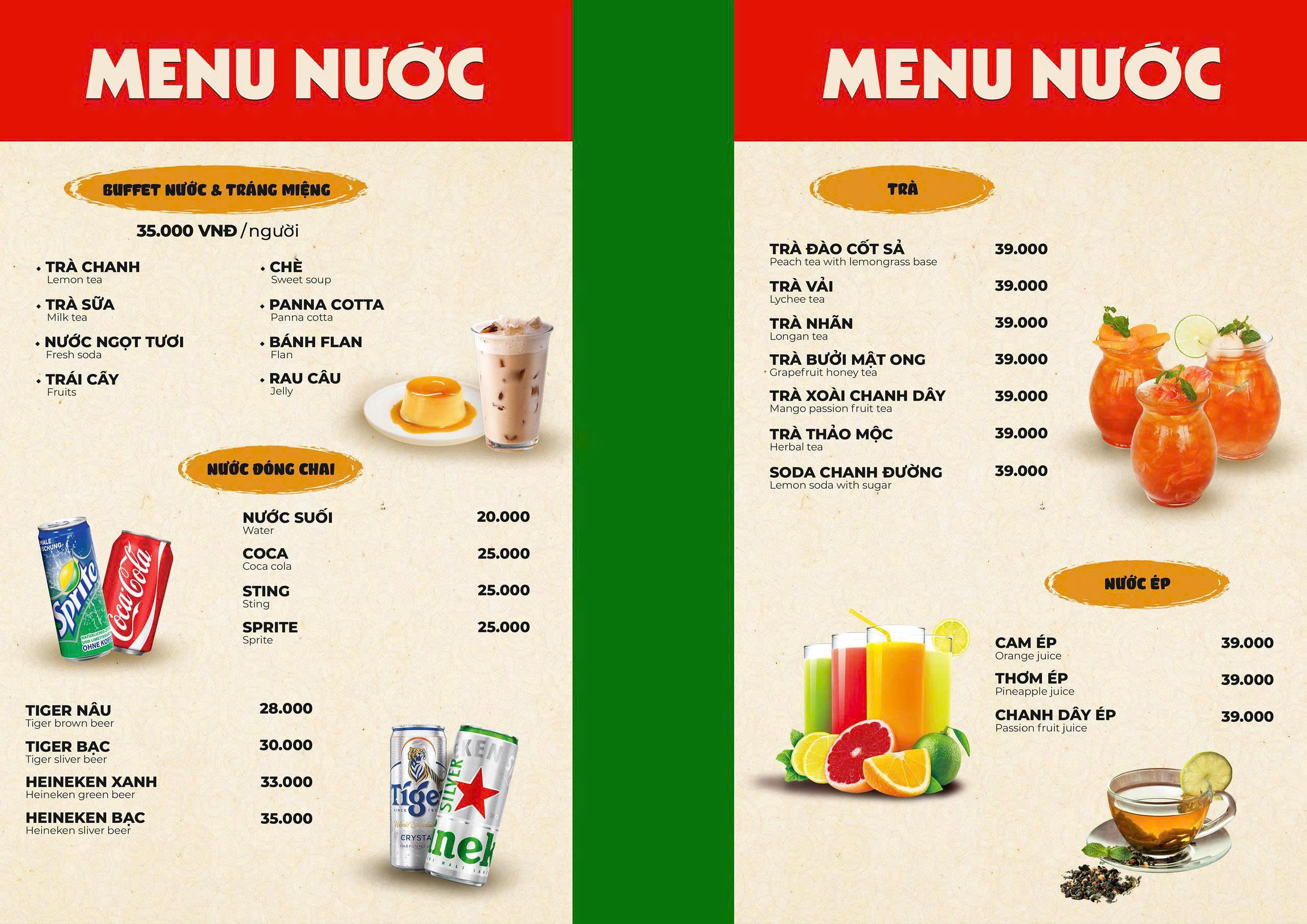 Menu Buffet Lẩu Nướng Macao - Hàn Quốc - Trần Hưng Đạo B 7