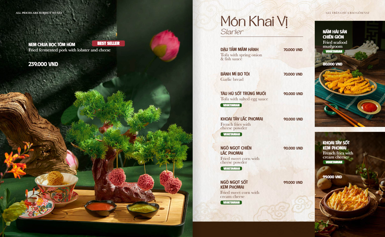 Menu Sỉn Quán - Bát Đàn 2 