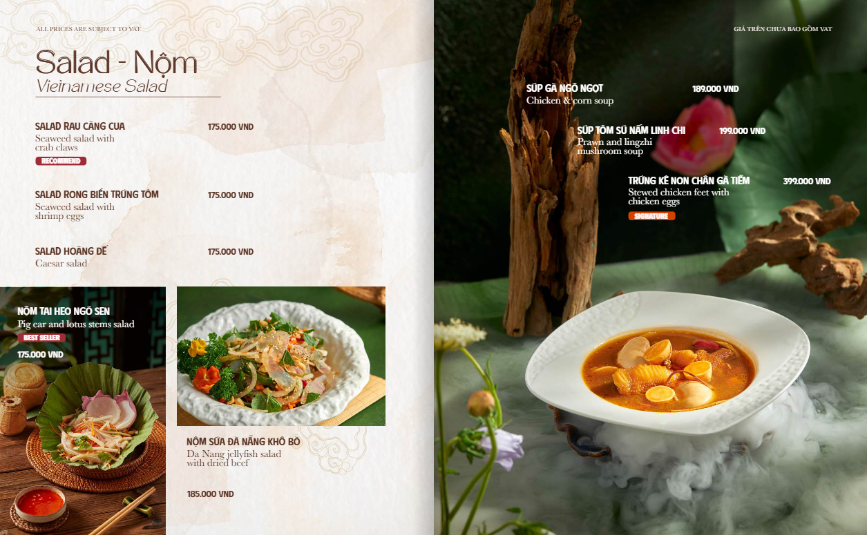 Menu Sỉn Quán - Bát Đàn 3 