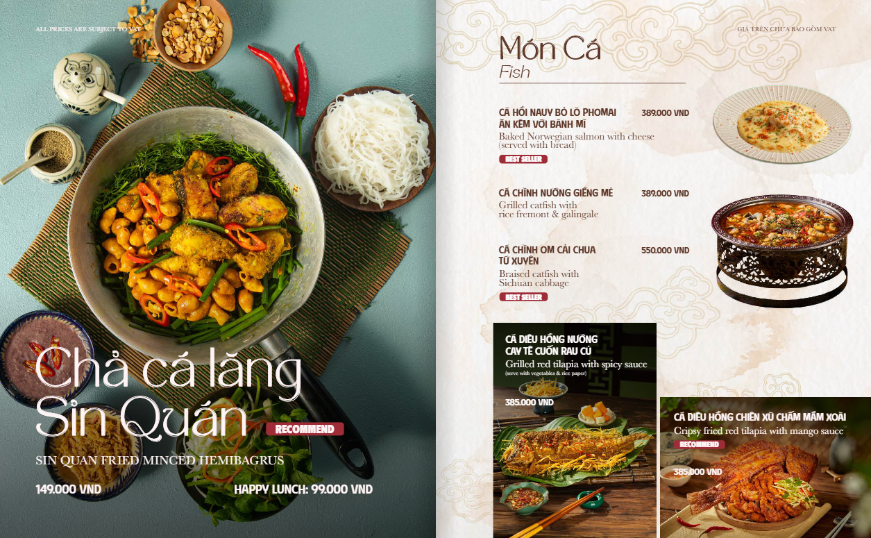 Menu Sỉn Quán - Bát Đàn 9 