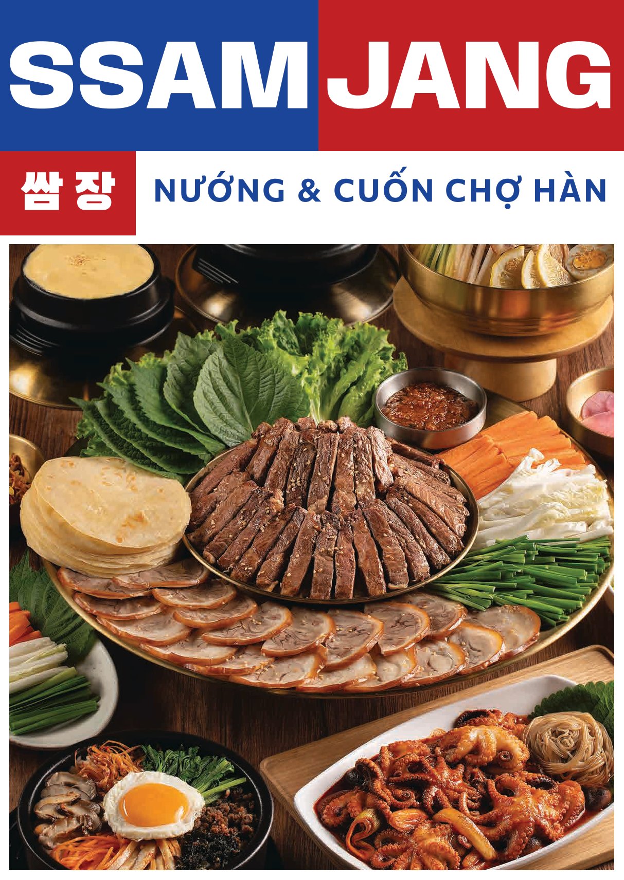 Menu SSamjang - Nướng & Cuốn Chợ Hàn - Linh Đàm 1