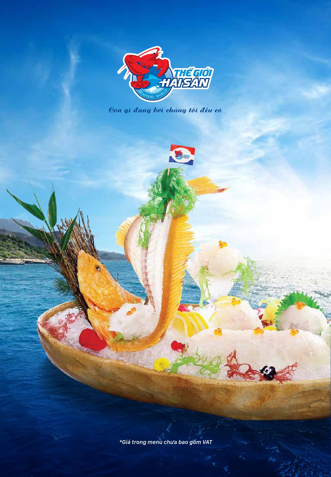 Menu Thế Giới Hải Sản - Điện Biên Phủ 1 