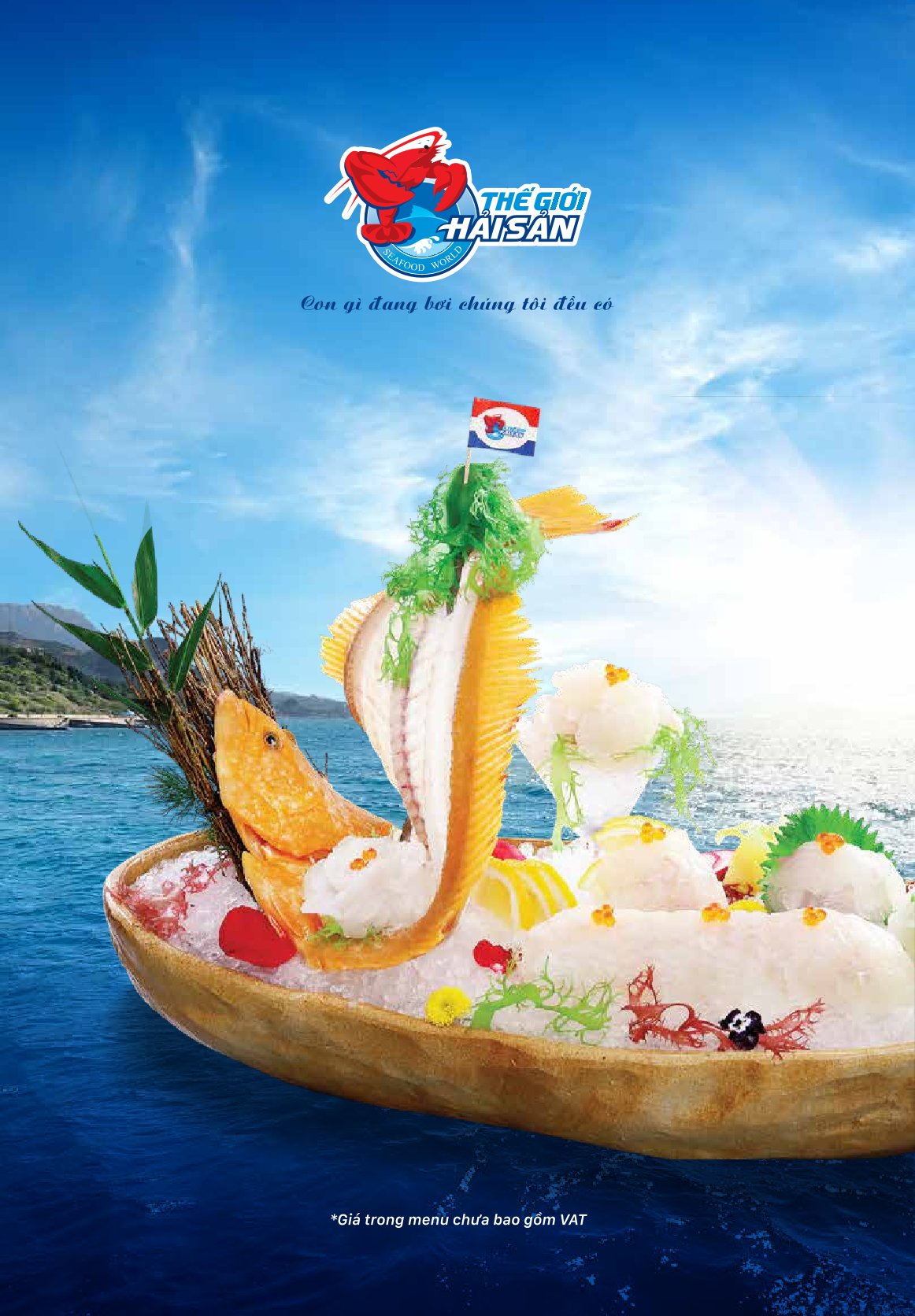 Menu Thế Giới Hải Sản - Điện Biên Phủ 1