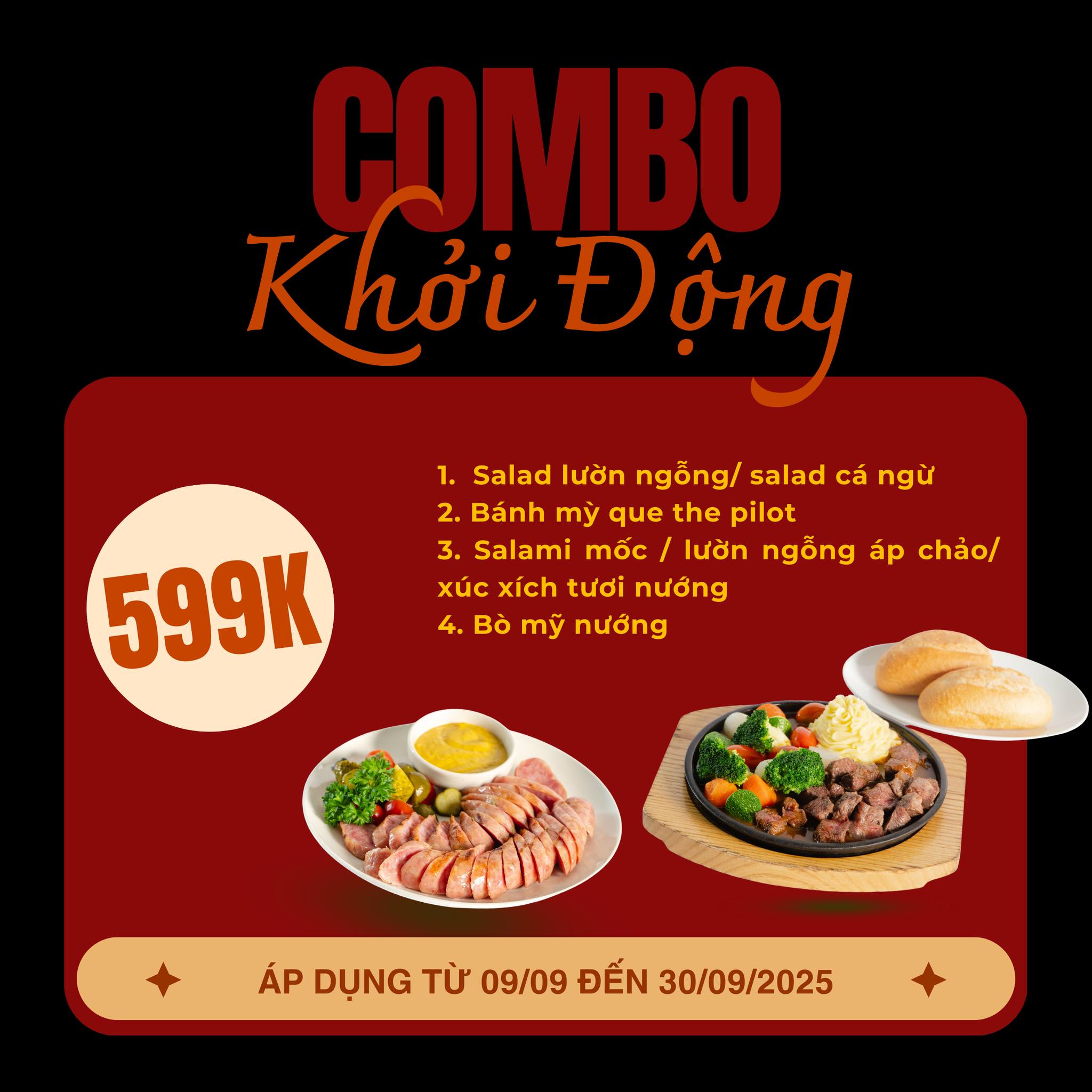 Menu The Pilot - Trịnh Văn Bô 1