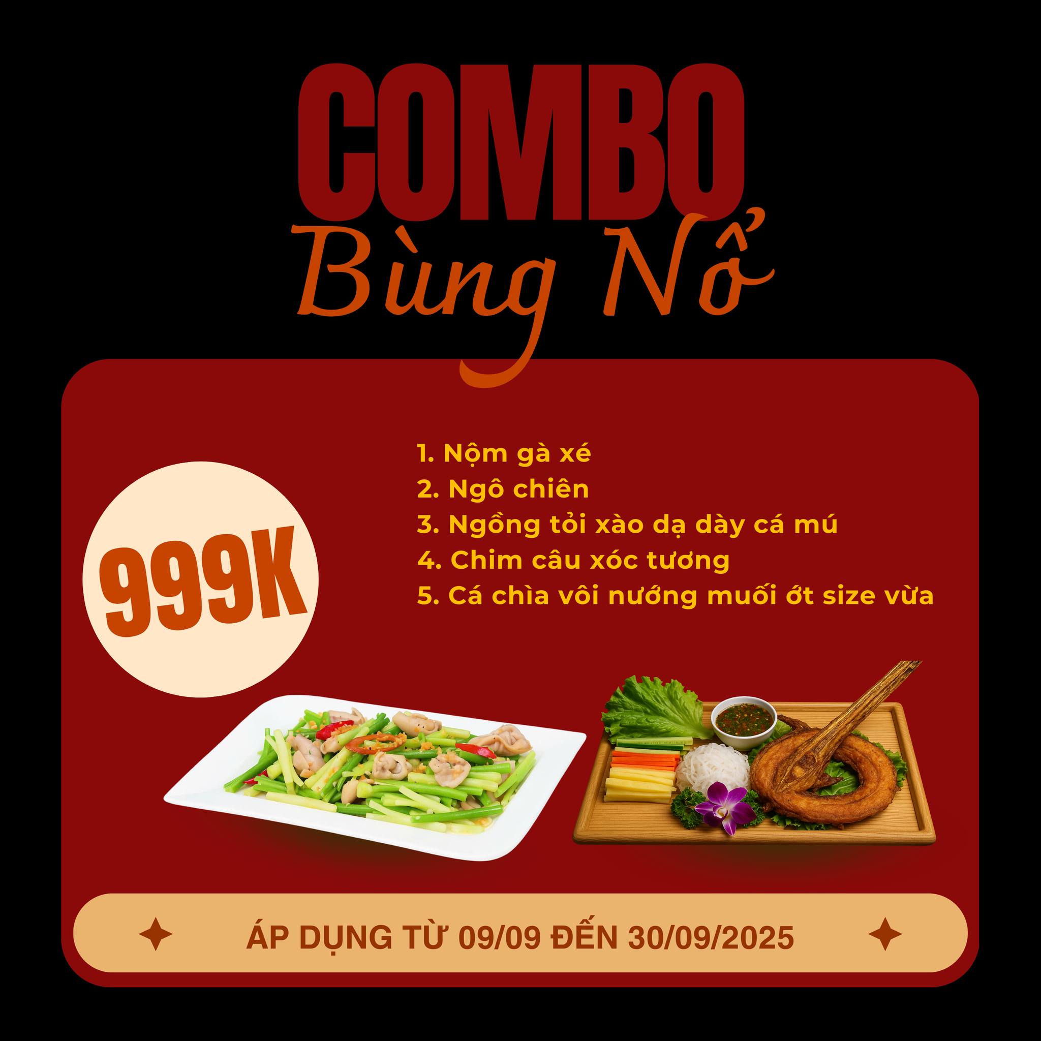 Menu The Pilot - Trịnh Văn Bô 2