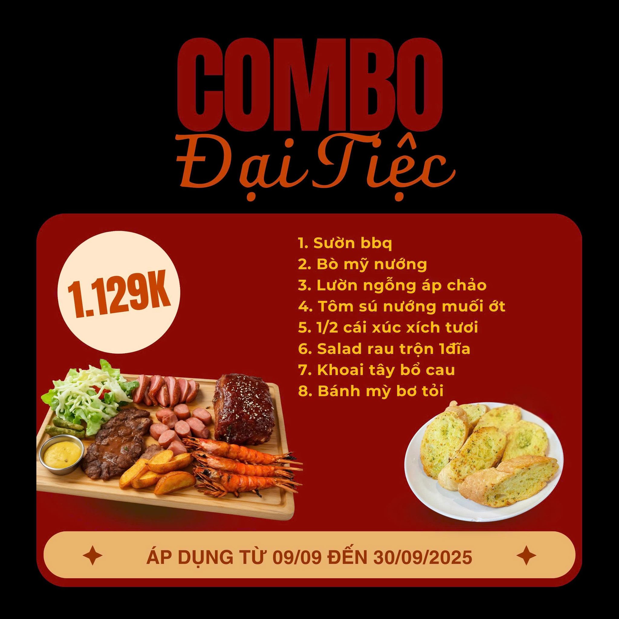Menu The Pilot - Trịnh Văn Bô 3