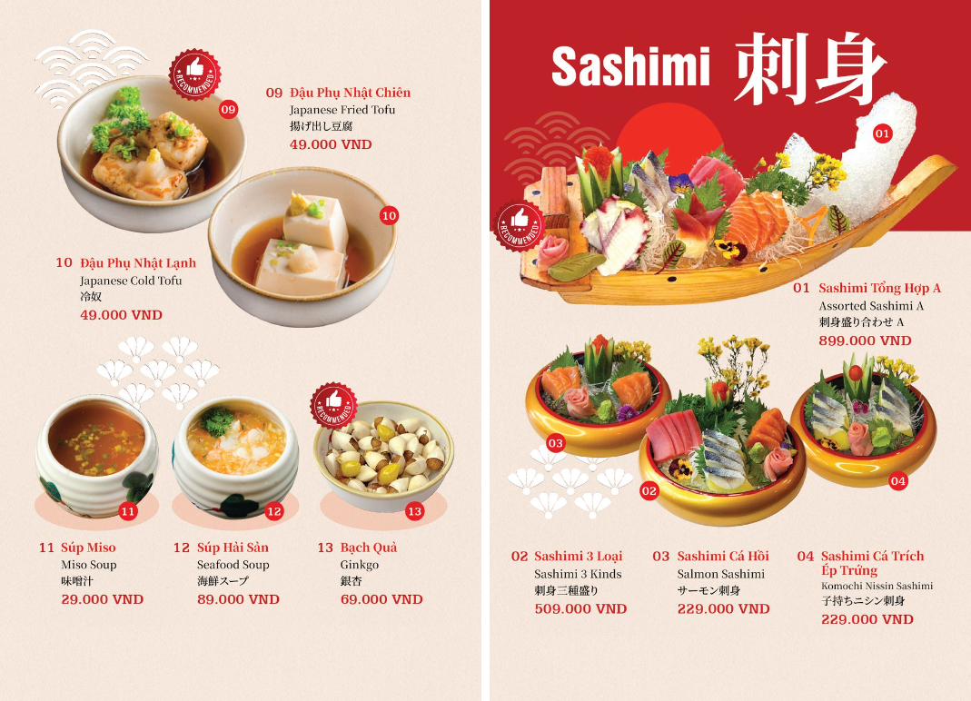 Menu Tomita Bento – Ciputra Hà Nội 7 