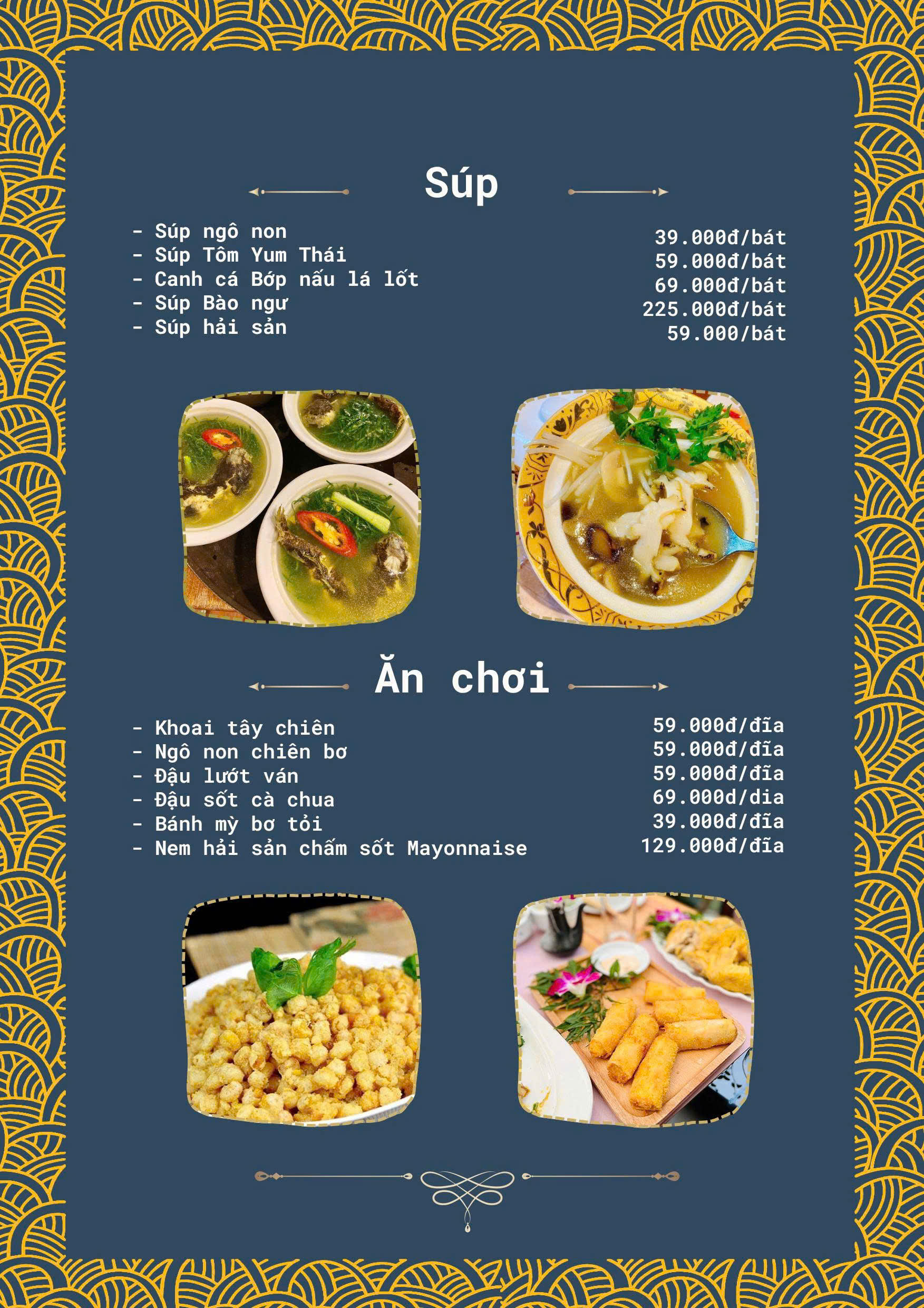 Menu Trạng Nguyên - Hà Đông 2 