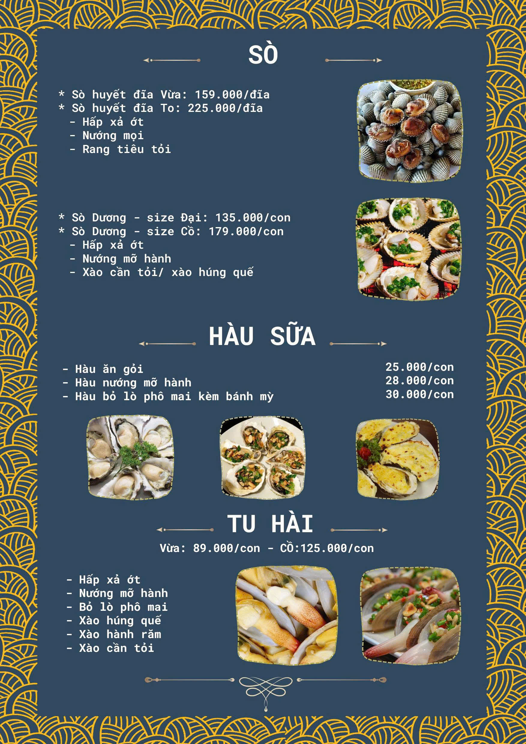 Menu Trạng Nguyên - Hà Đông 3 