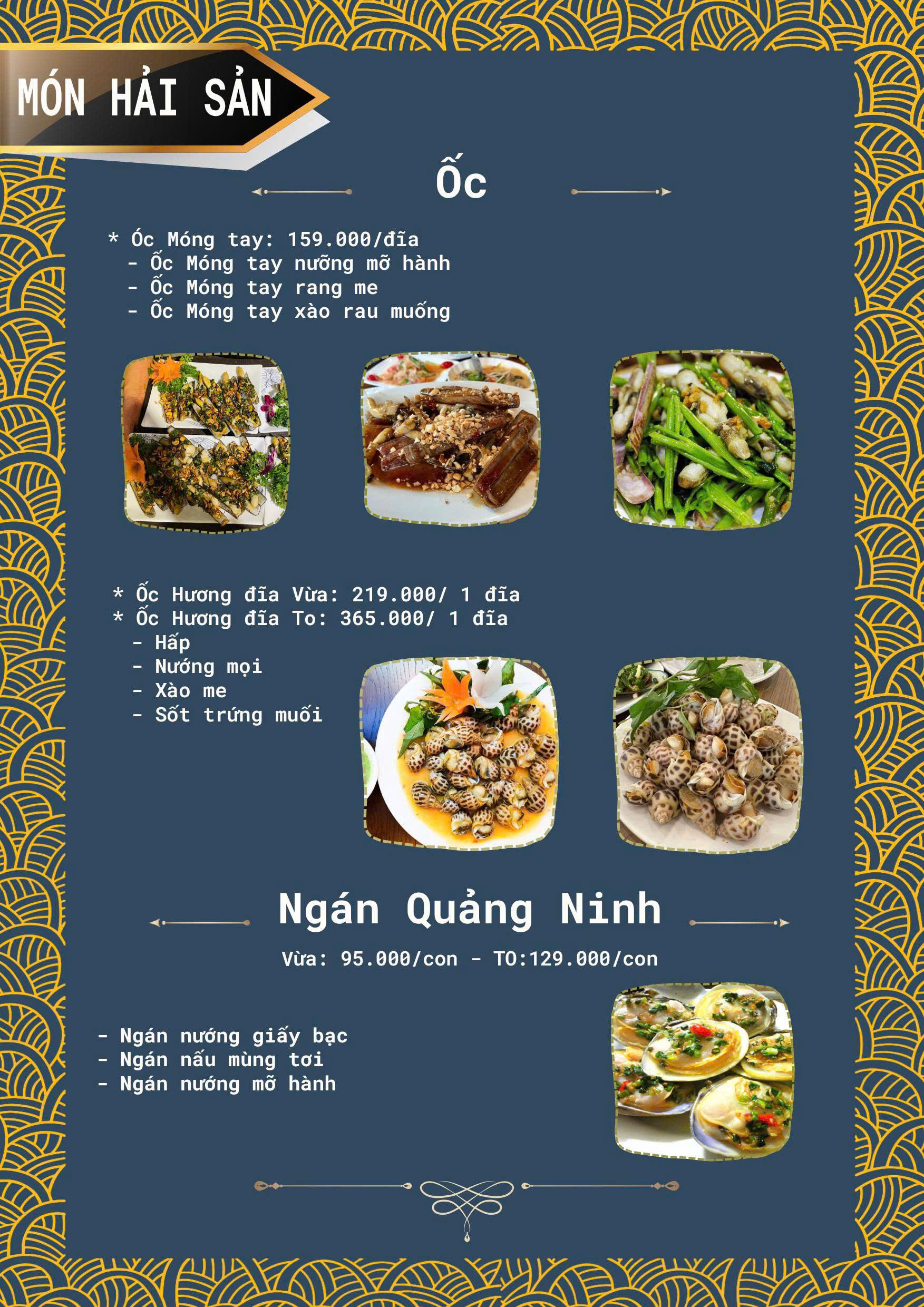 Menu Trạng Nguyên - Hà Đông 9 