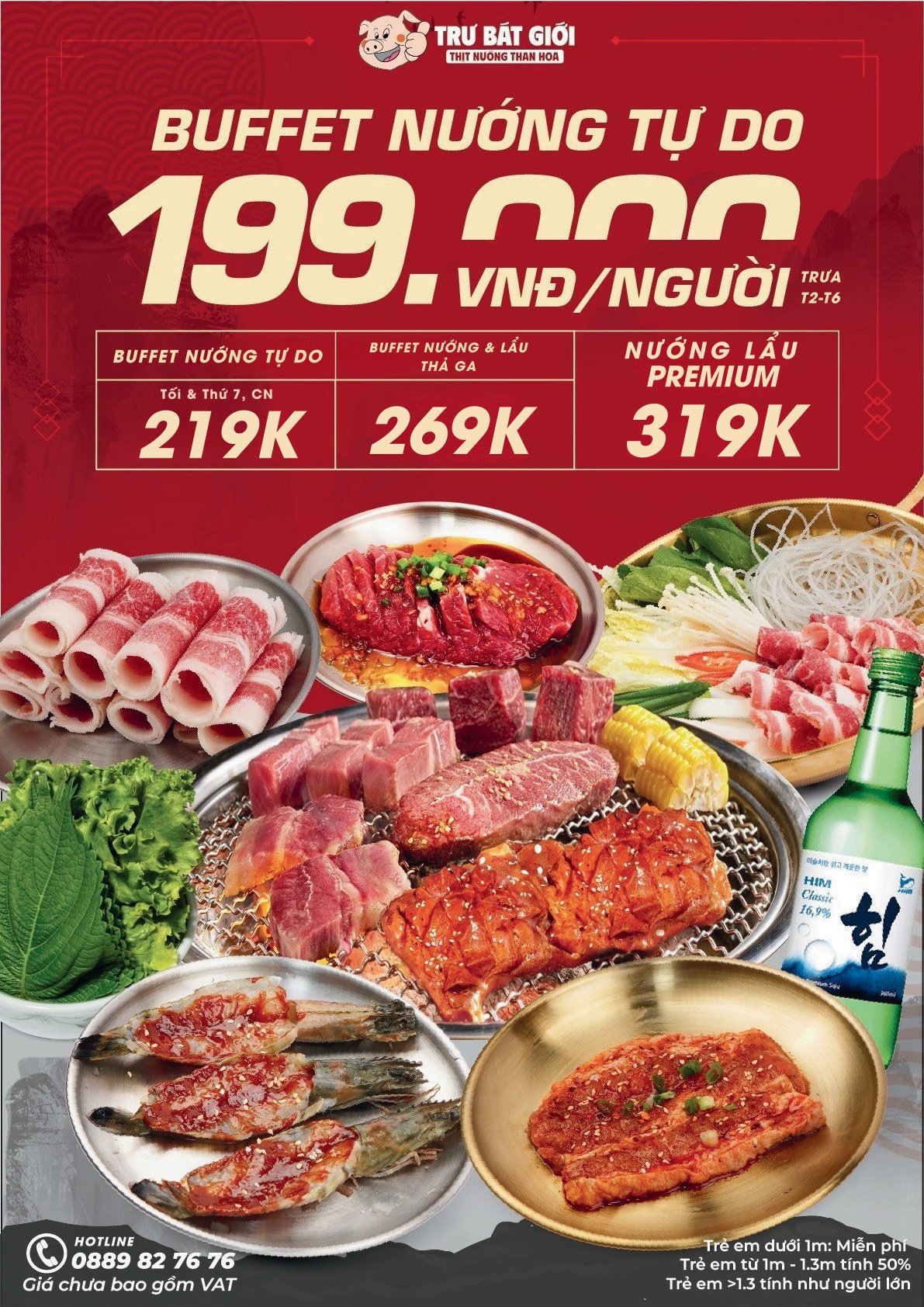 Menu Trư Bát Giới - Mỹ Đình 1 