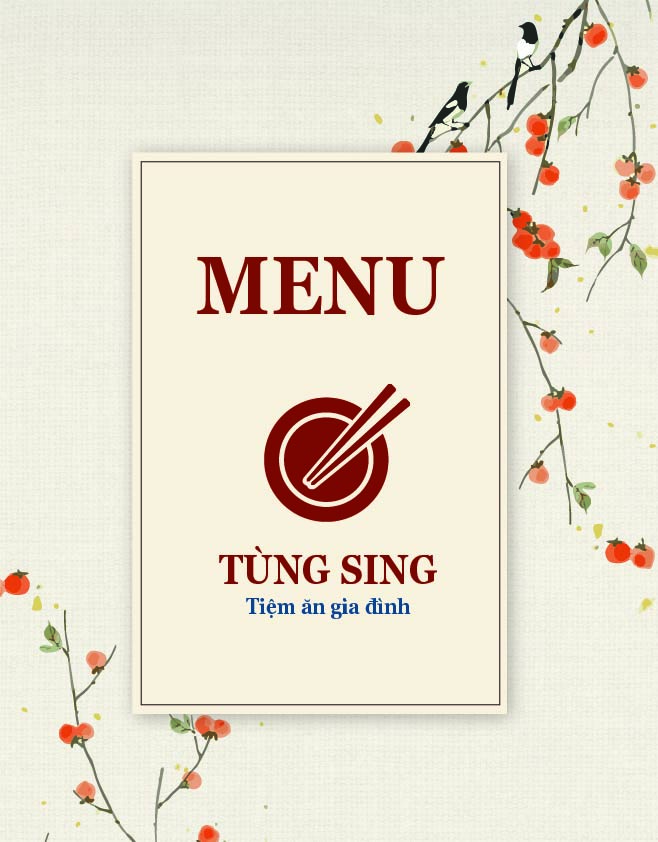 Menu Tùng Sing - Lẩu Bò Ba Toa - Văn Cao 1 