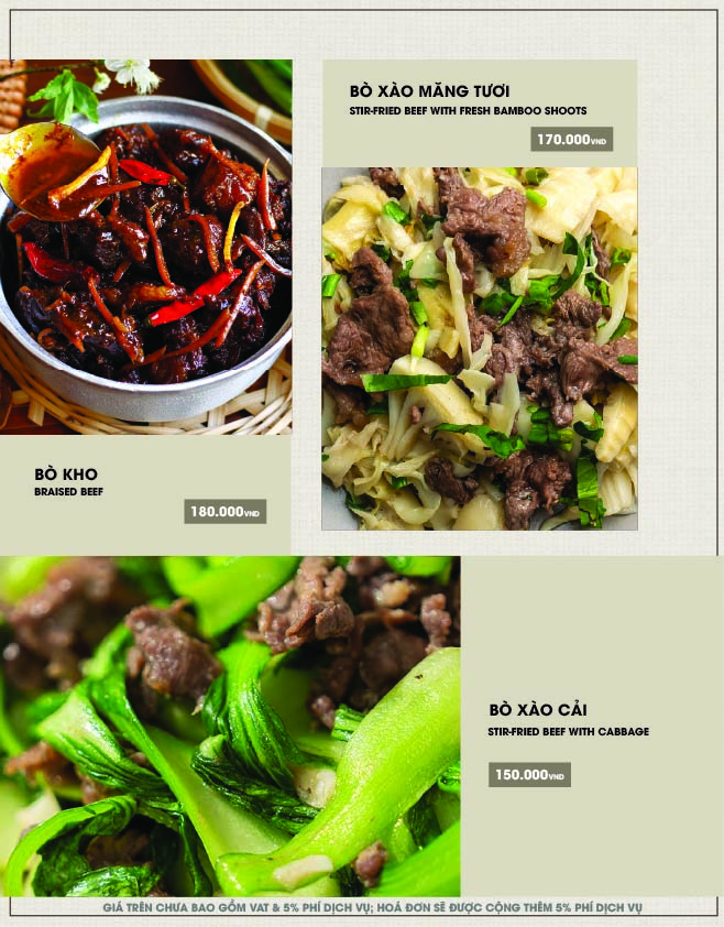 Menu Tùng Sing - Lẩu Bò Ba Toa - Văn Cao 4 