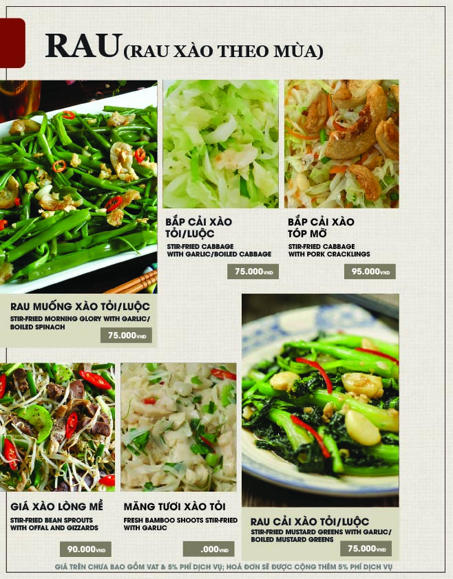 Menu Tùng Sing - Lẩu Bò Ba Toa - Văn Cao 8 