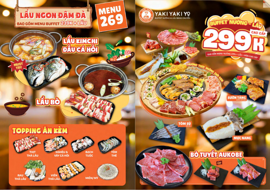 Menu Yaki Yaki Yo - Tây Thạnh 5